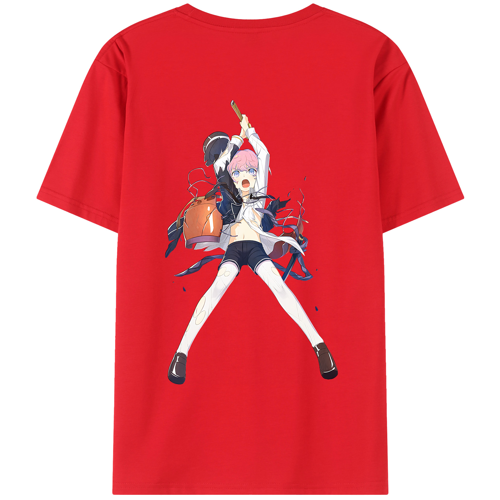 （画像用） 刀剣乱舞 Touken Ranbu レディース半袖Tシャツ(バックプリント)