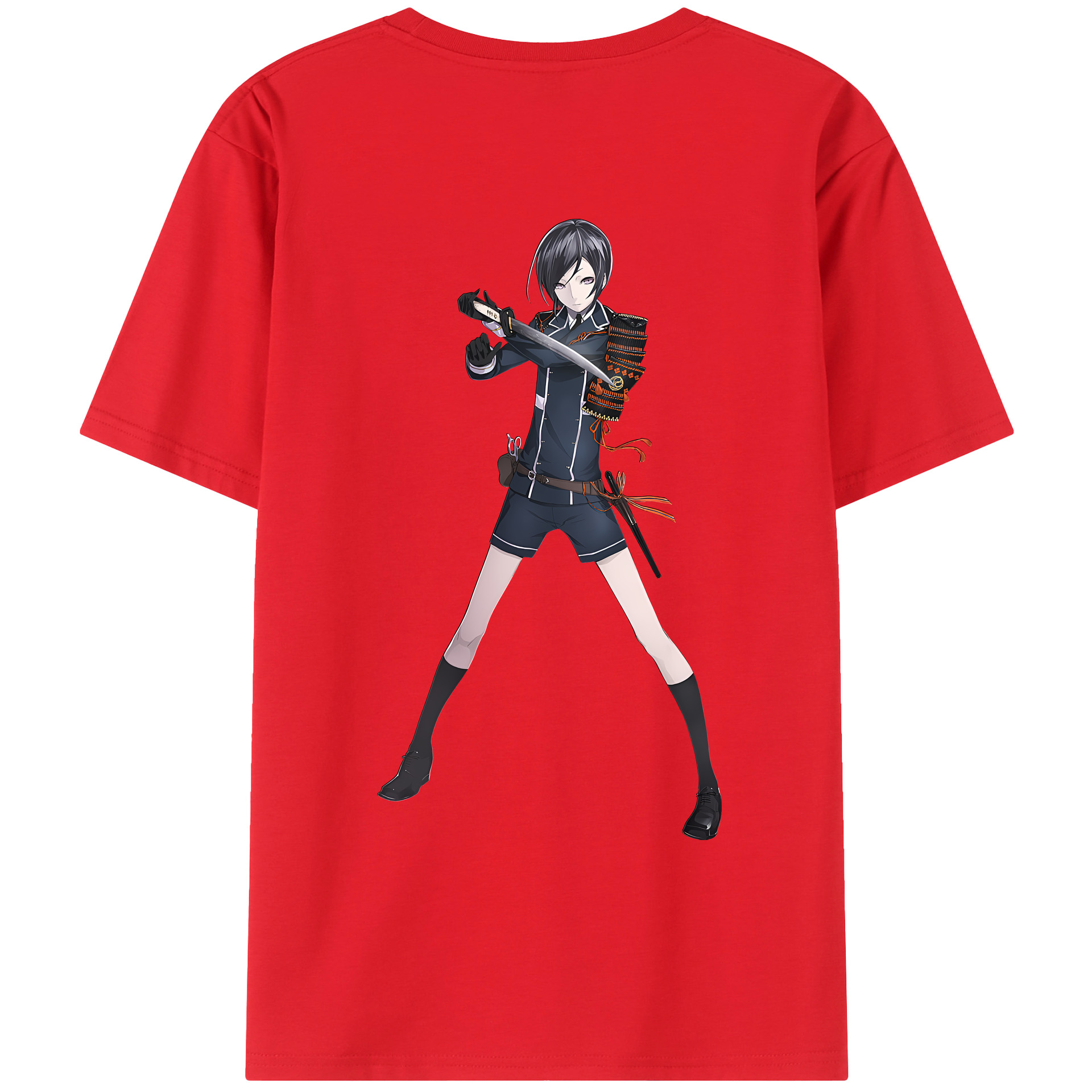 （画像用） 刀剣乱舞 Touken Ranbu レディース半袖Tシャツ(バックプリント)