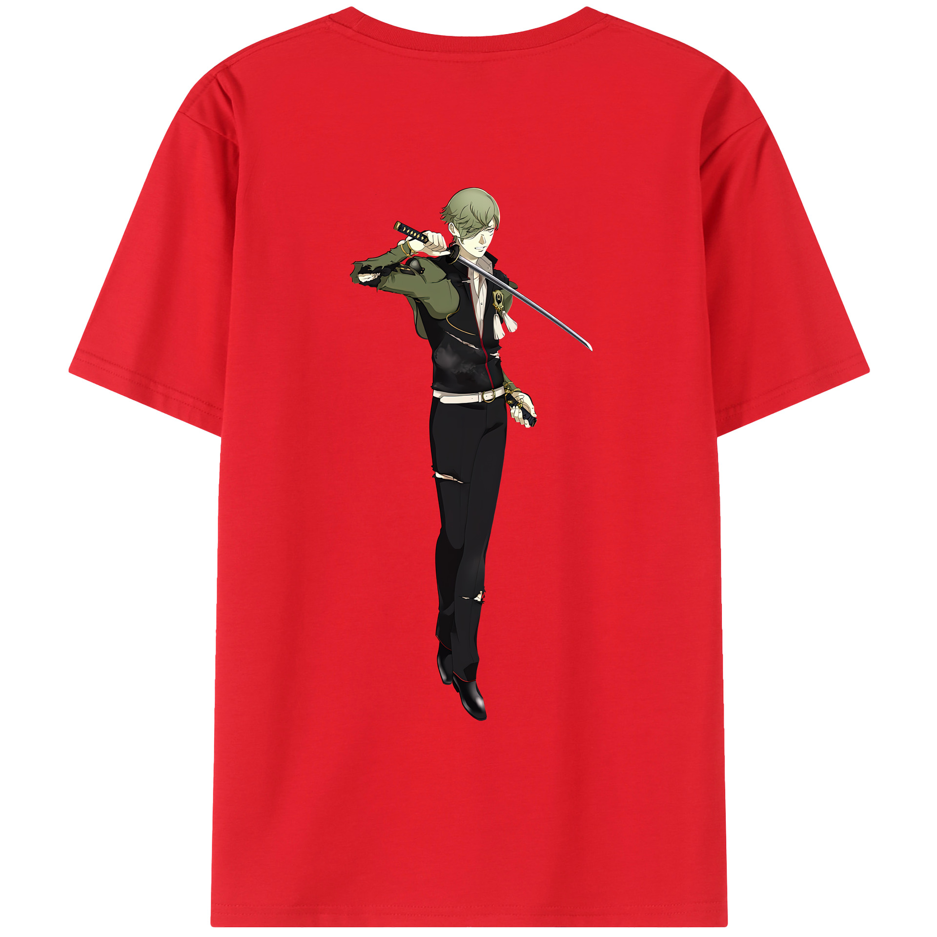 （画像用） 刀剣乱舞 Touken Ranbu レディース半袖Tシャツ(バックプリント)