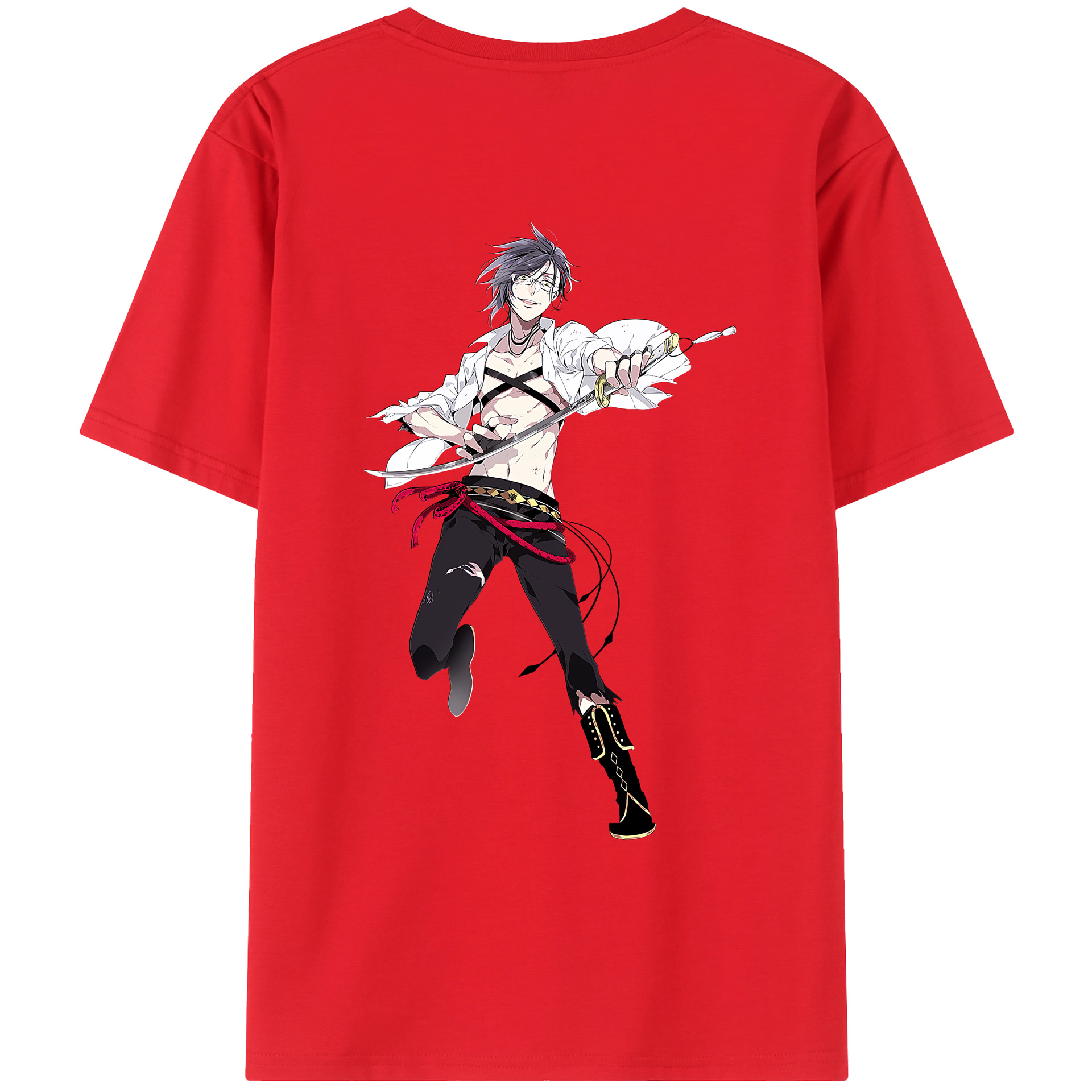 （画像用） 刀剣乱舞 Touken Ranbu レディース半袖Tシャツ(バックプリント)