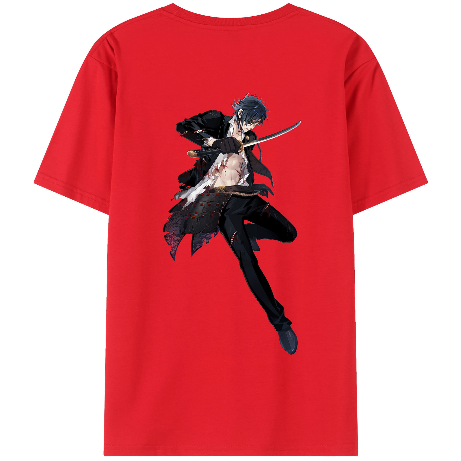 （画像用） 刀剣乱舞 Touken Ranbu レディース半袖Tシャツ(バックプリント)