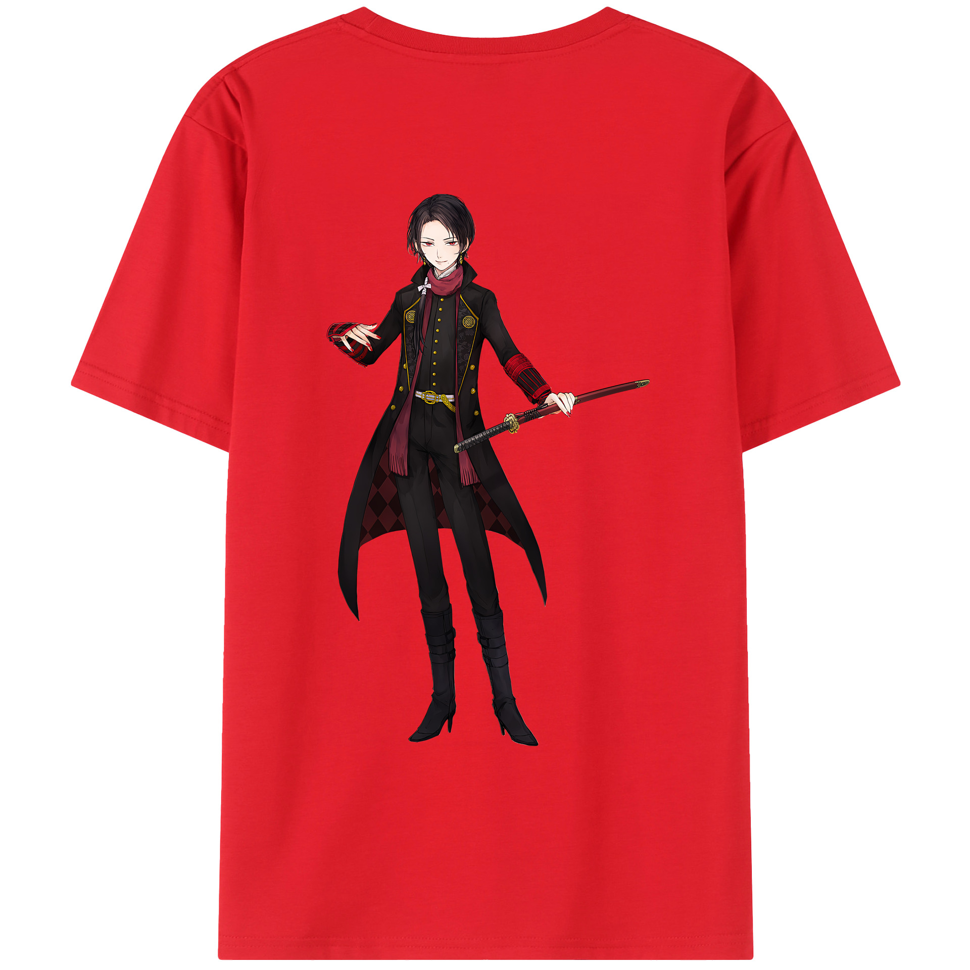 （画像用） 刀剣乱舞 Touken Ranbu レディース半袖Tシャツ(バックプリント)