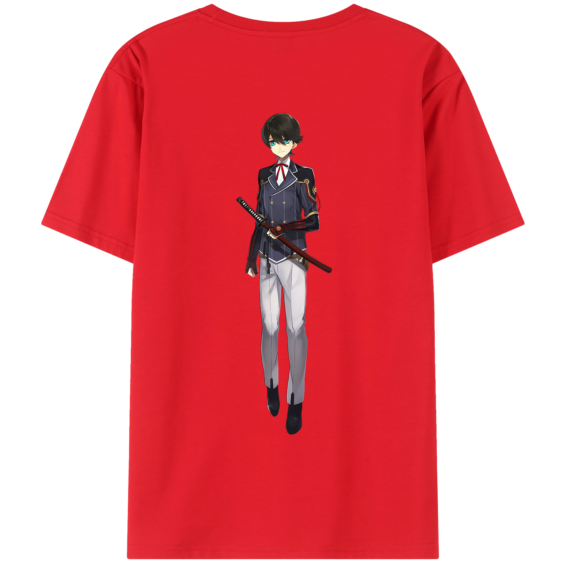 （画像用） 刀剣乱舞 Touken Ranbu レディース半袖Tシャツ(バックプリント)