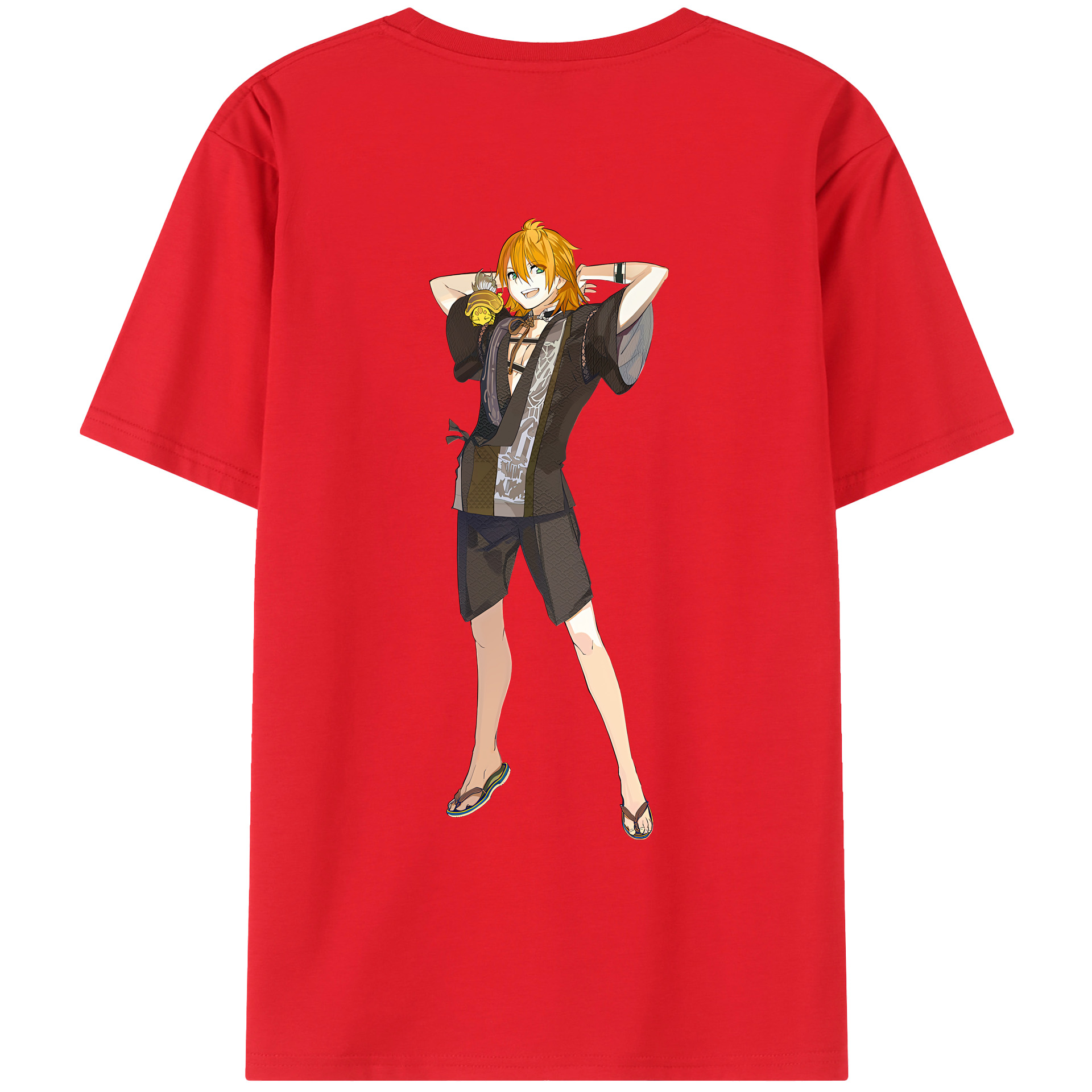 （画像用） 刀剣乱舞 Touken Ranbu レディース半袖Tシャツ(バックプリント)