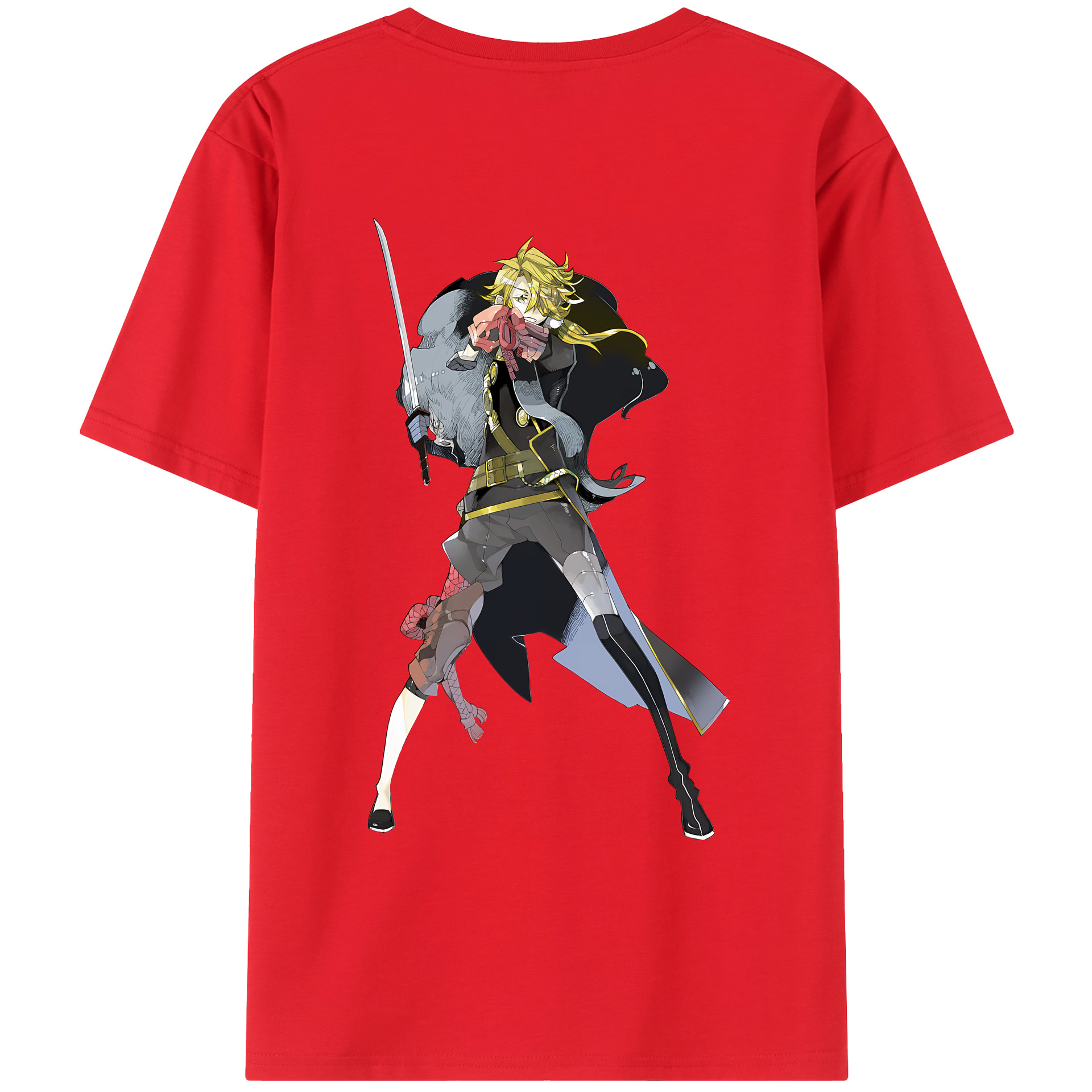 （画像用） 刀剣乱舞 Touken Ranbu レディース半袖Tシャツ(バックプリント)