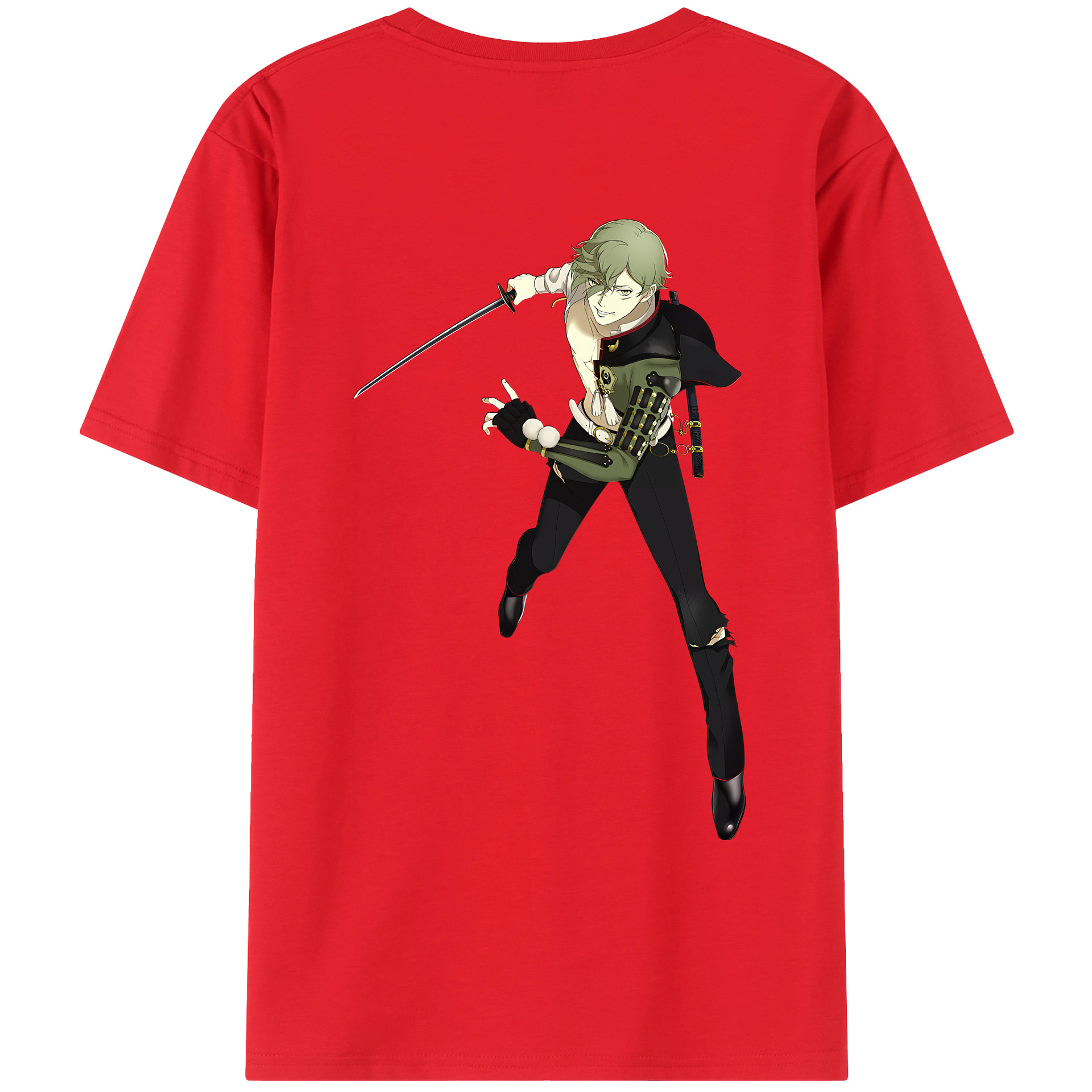 （画像用） 刀剣乱舞 Touken Ranbu レディース半袖Tシャツ(バックプリント)