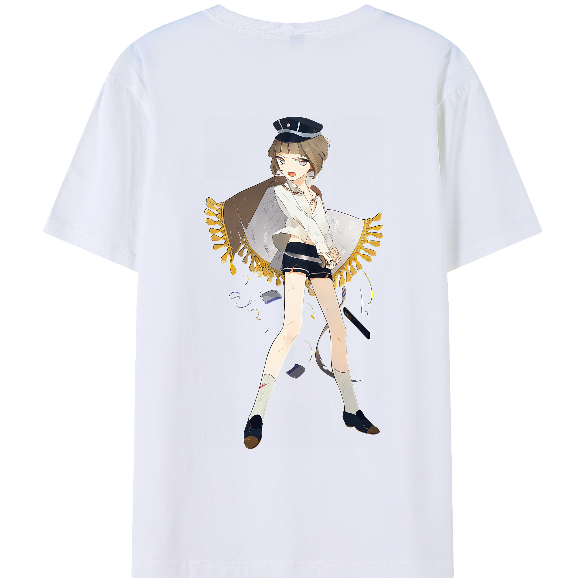 （画像用） 刀剣乱舞 Touken Ranbu レディース半袖Tシャツ(バックプリント)