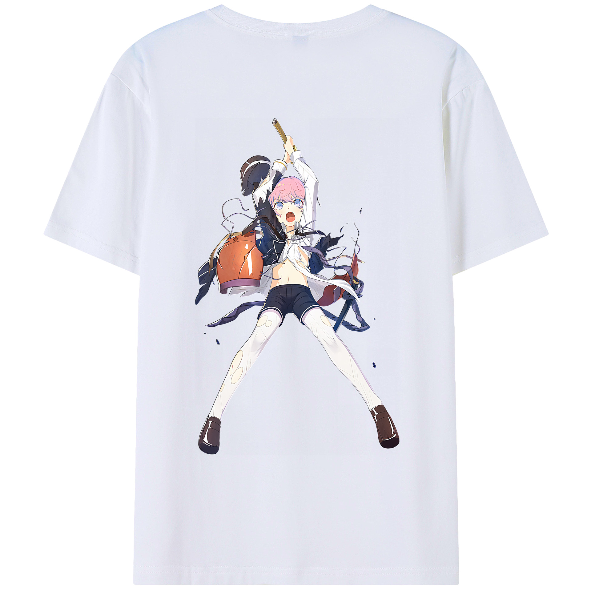 （画像用） 刀剣乱舞 Touken Ranbu レディース半袖Tシャツ(バックプリント)
