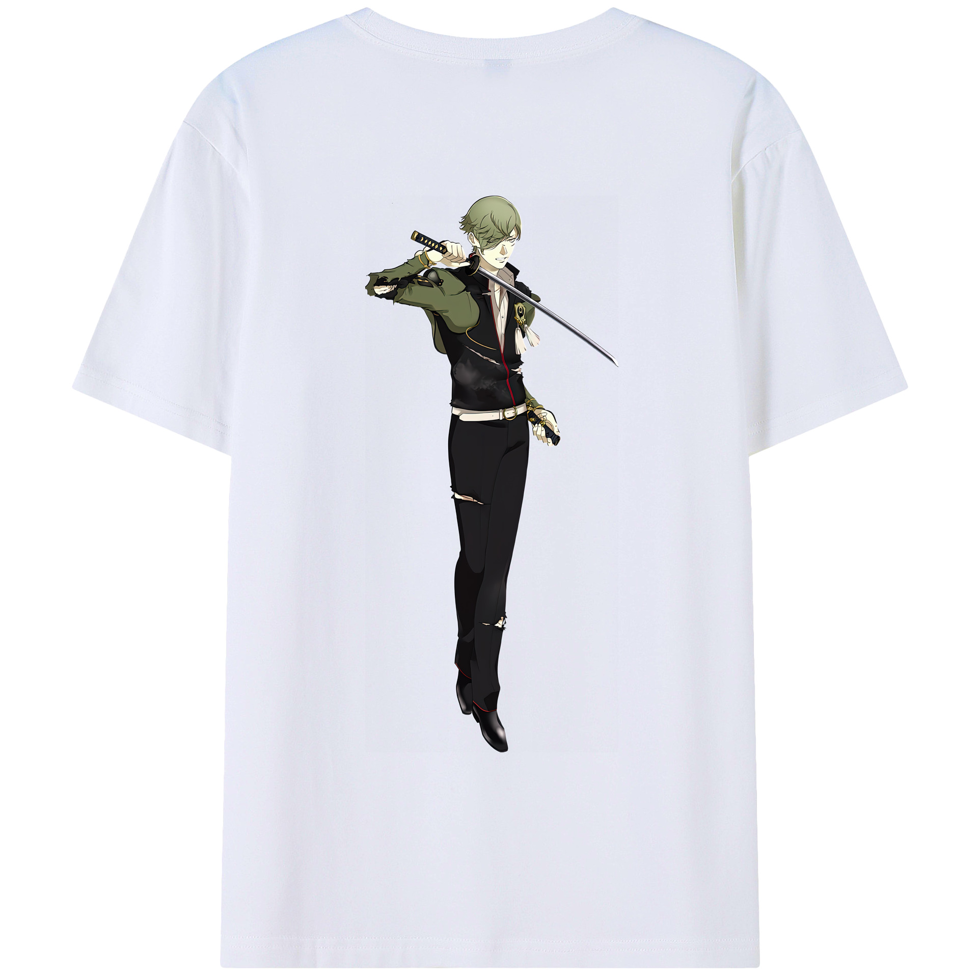 （画像用） 刀剣乱舞 Touken Ranbu レディース半袖Tシャツ(バックプリント)