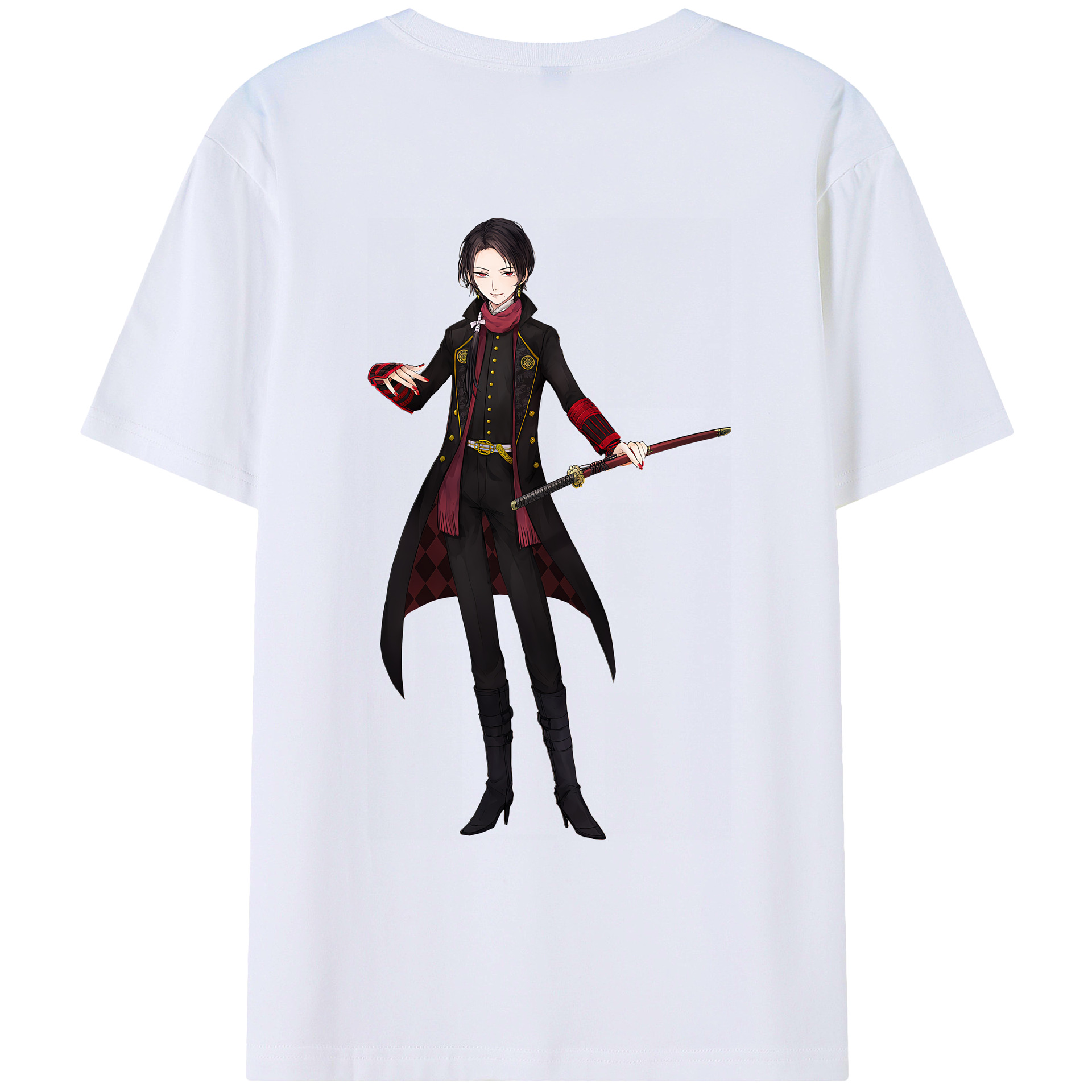 （画像用） 刀剣乱舞 Touken Ranbu レディース半袖Tシャツ(バックプリント)