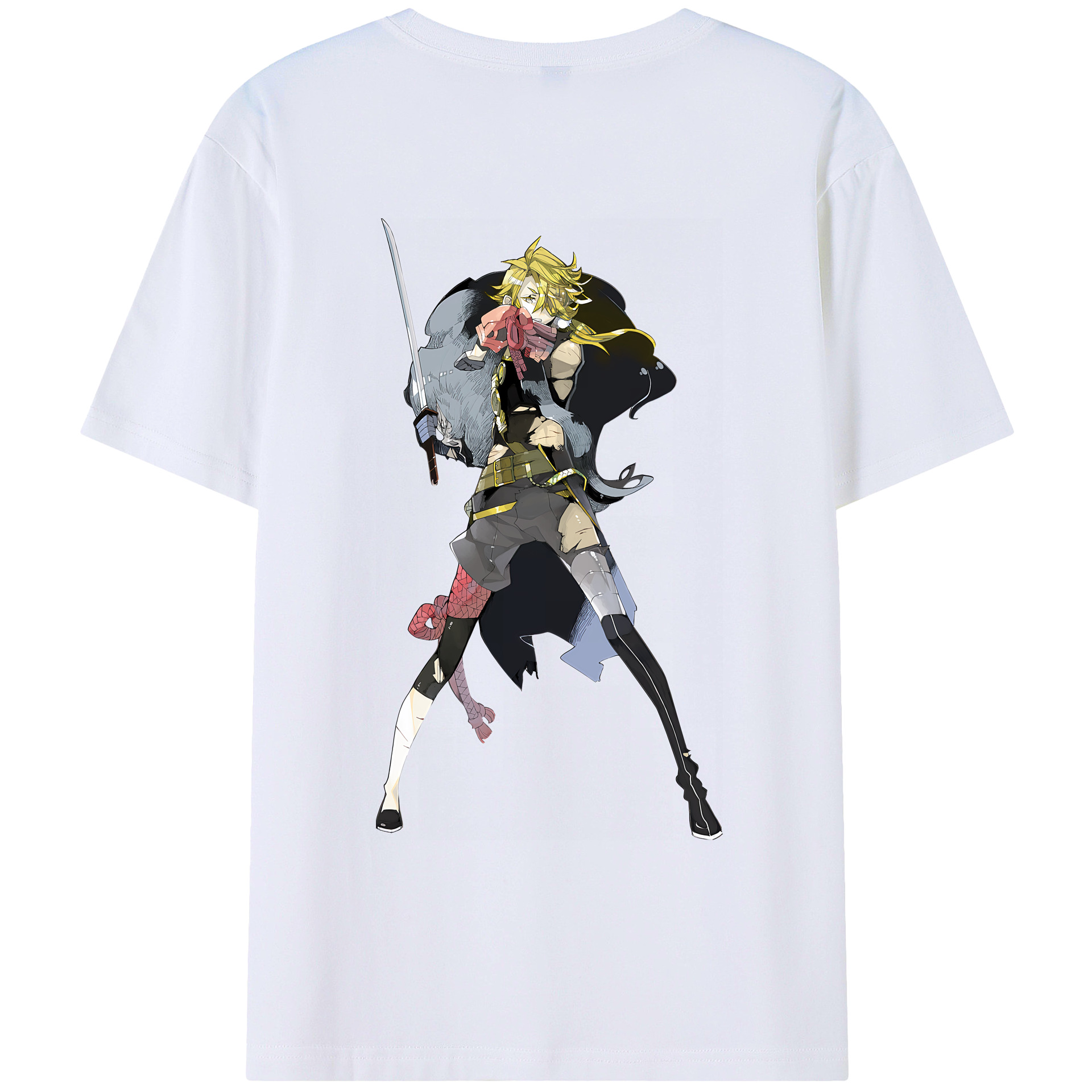 （画像用） 刀剣乱舞 Touken Ranbu レディース半袖Tシャツ(バックプリント)
