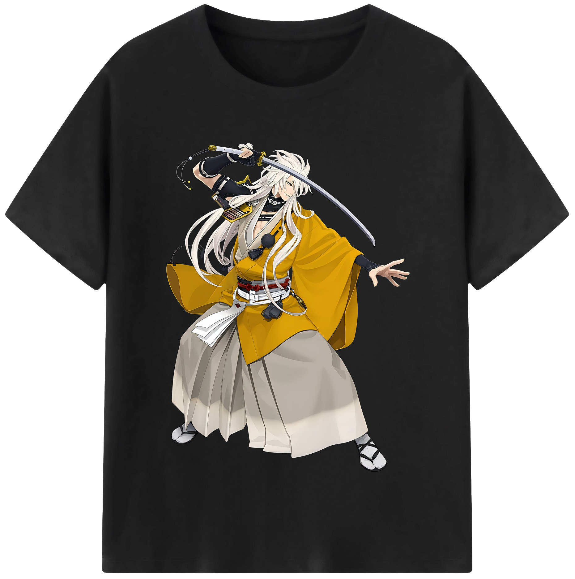 （画像用） 刀剣乱舞 Touken Ranbu レディースカジュアルプリントTシャツ（綿100％）