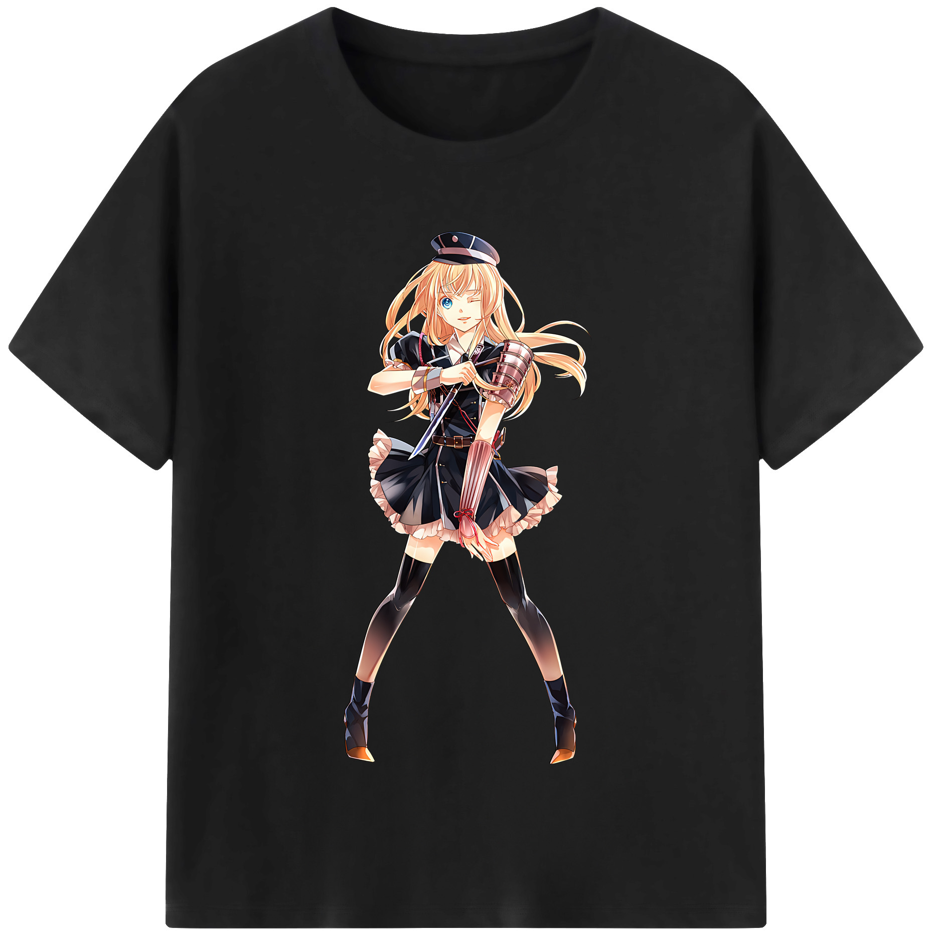（画像用） 刀剣乱舞 Touken Ranbu レディースカジュアルプリントTシャツ（綿100％）