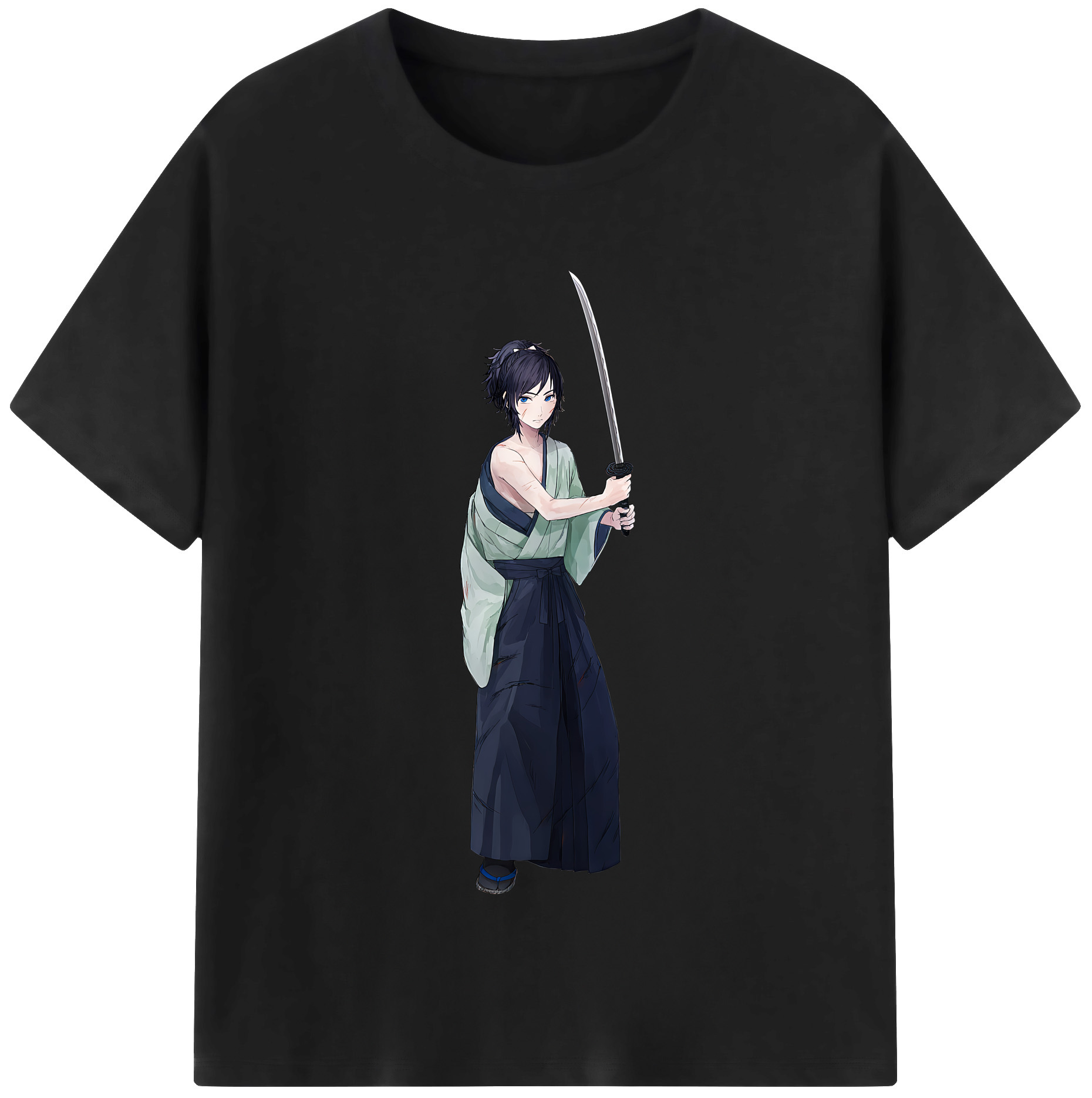 （画像用） 刀剣乱舞 Touken Ranbu レディースカジュアルプリントTシャツ（綿100％）