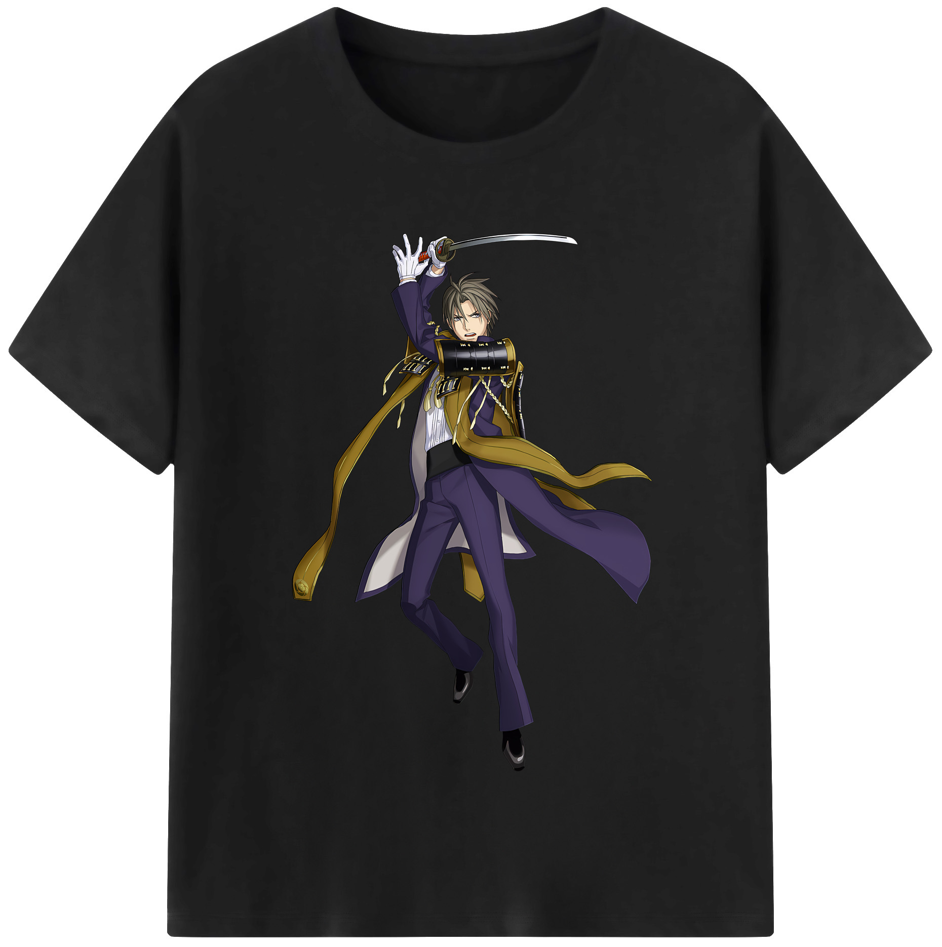 （画像用） 刀剣乱舞 Touken Ranbu レディースカジュアルプリントTシャツ（綿100％）
