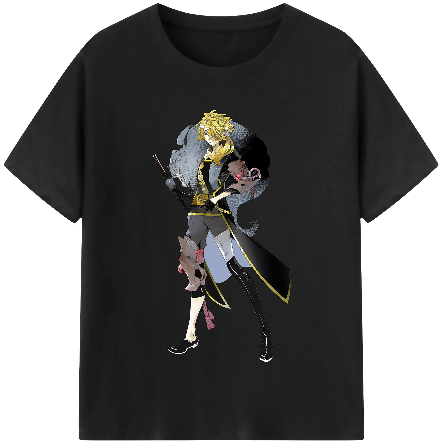 （画像用） 刀剣乱舞 Touken Ranbu レディースカジュアルプリントTシャツ（綿100％）