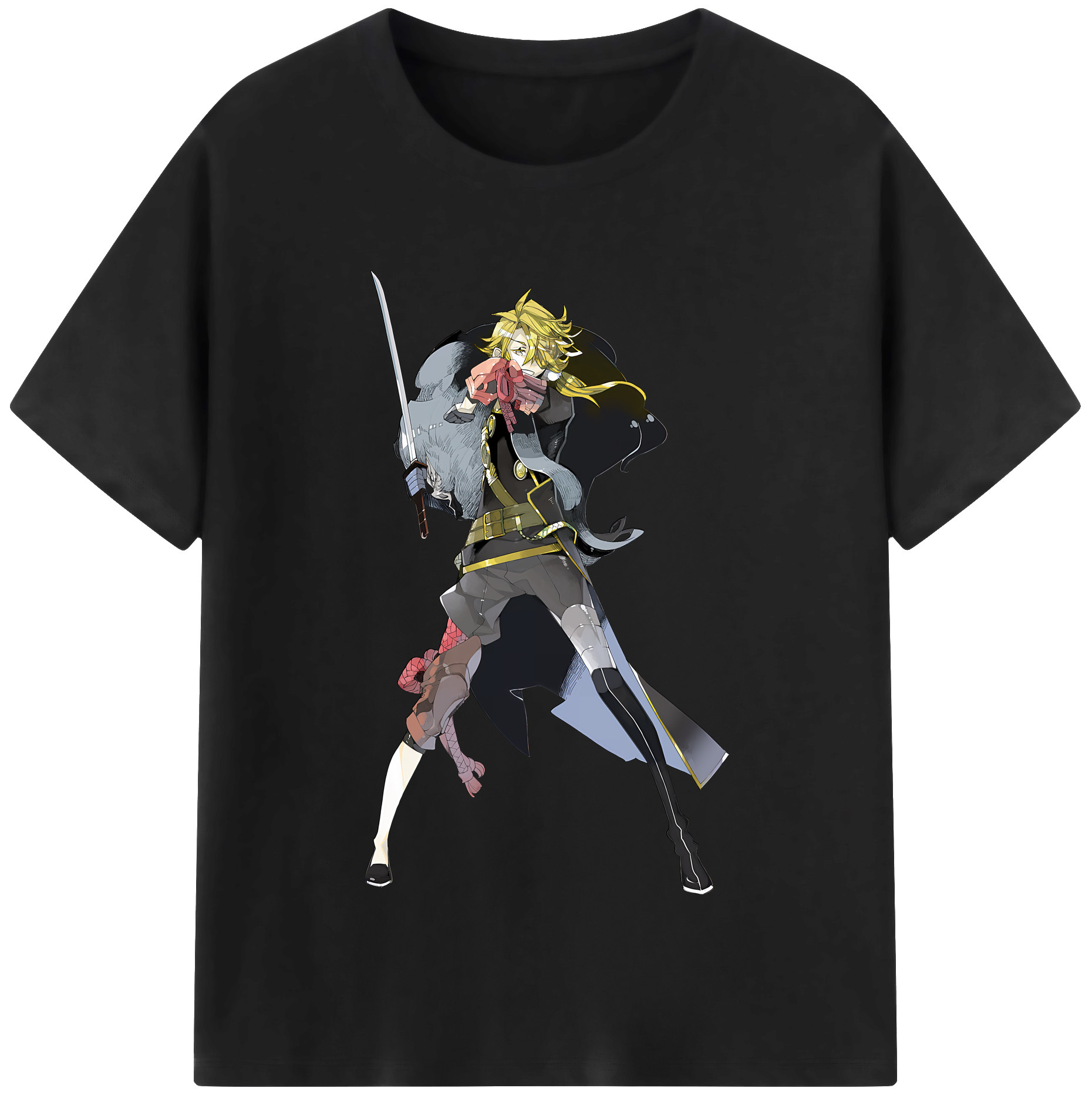 （画像用） 刀剣乱舞 Touken Ranbu レディースカジュアルプリントTシャツ（綿100％）