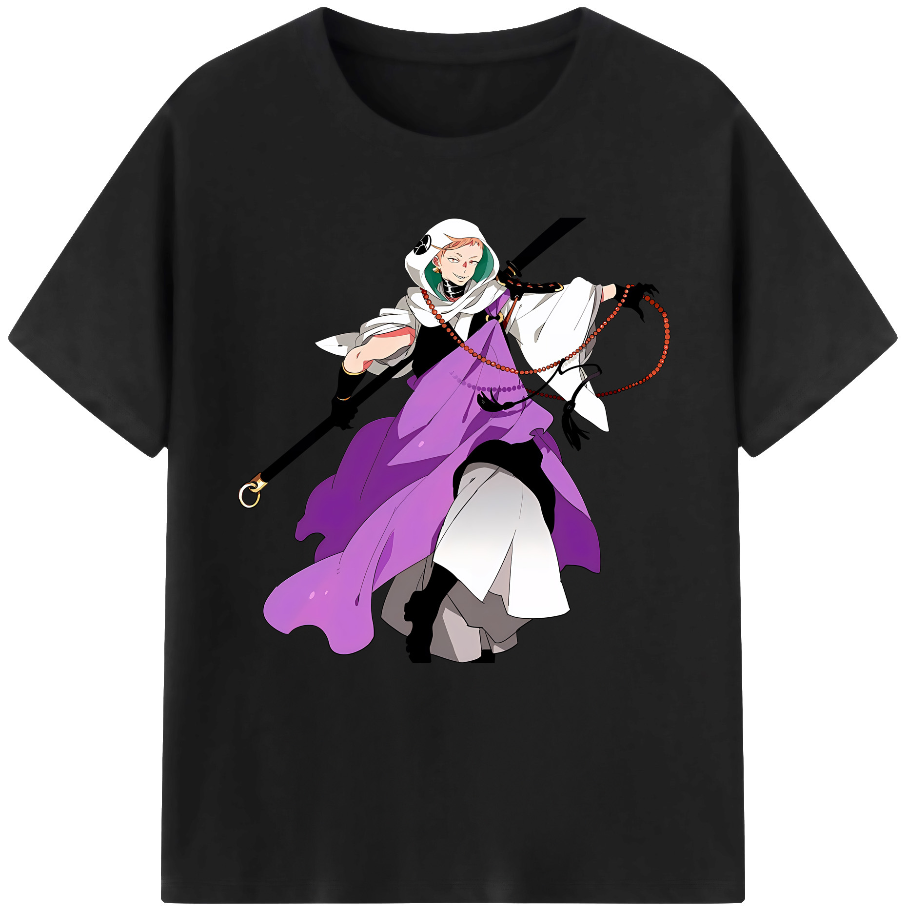 （画像用） 刀剣乱舞 Touken Ranbu レディースカジュアルプリントTシャツ（綿100％）