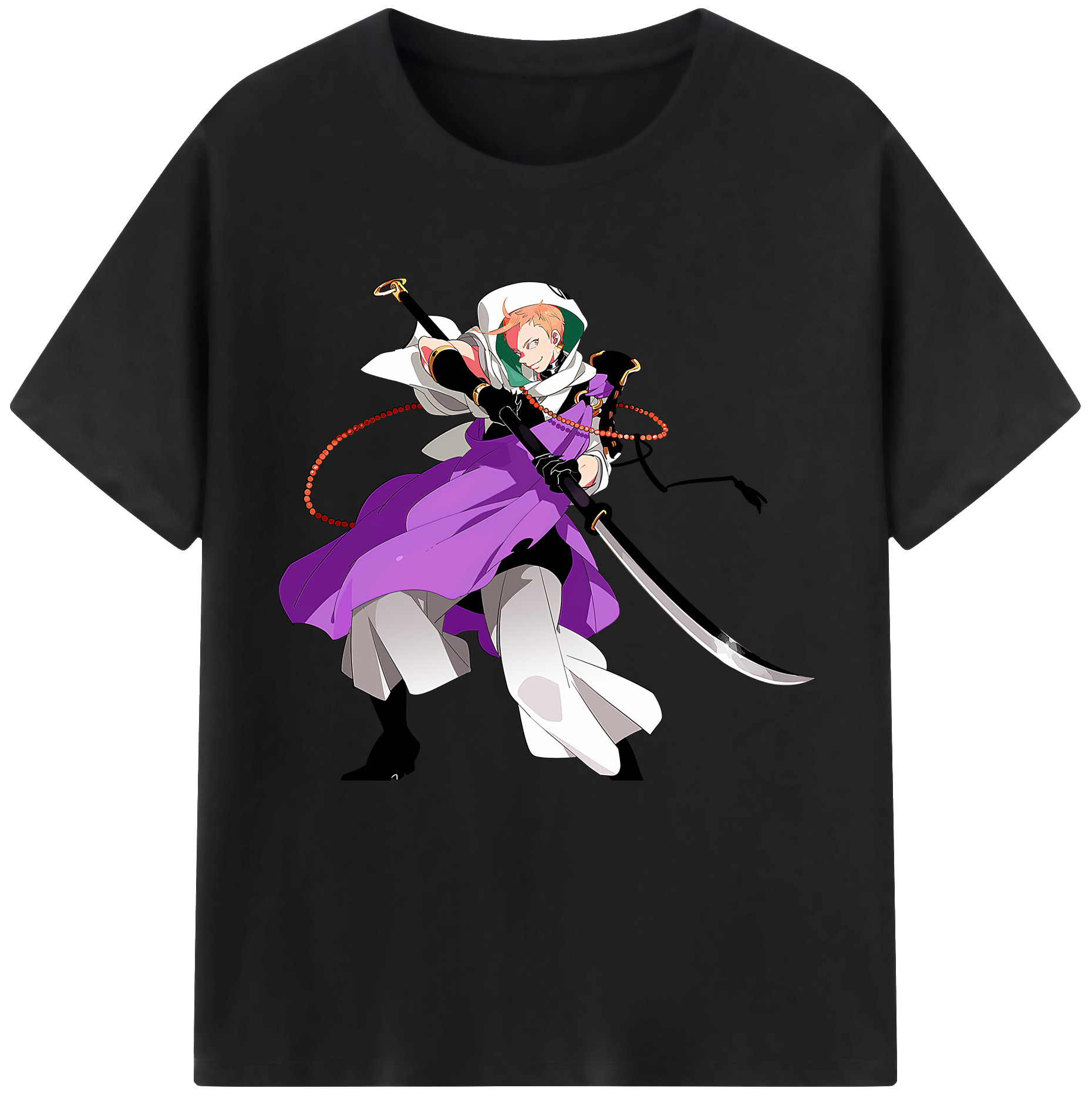 （画像用） 刀剣乱舞 Touken Ranbu レディースカジュアルプリントTシャツ（綿100％）