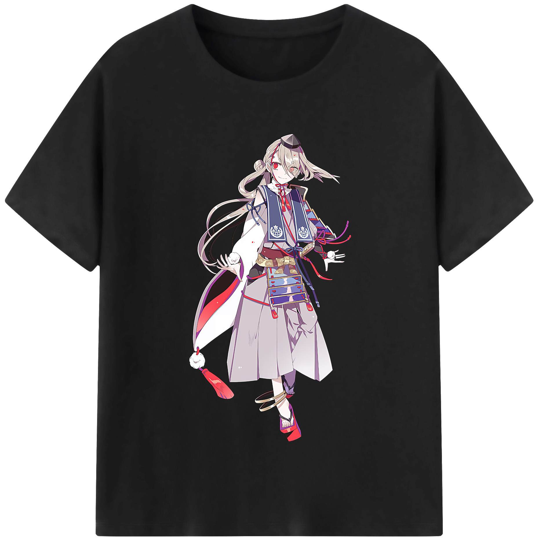 （画像用） 刀剣乱舞 Touken Ranbu レディースカジュアルプリントTシャツ（綿100％）