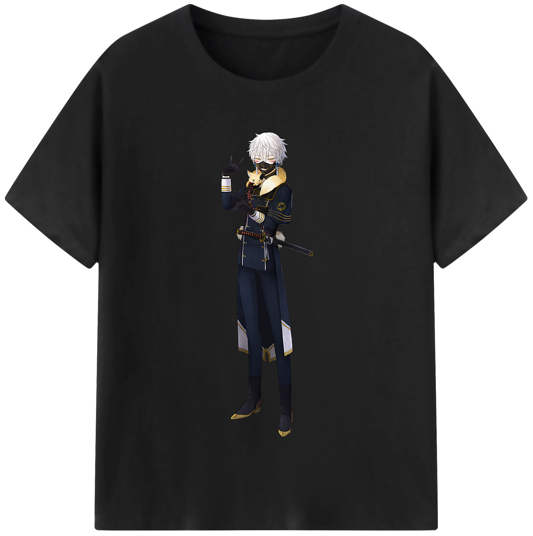 （画像用） 刀剣乱舞 Touken Ranbu レディースカジュアルプリントTシャツ（綿100％）