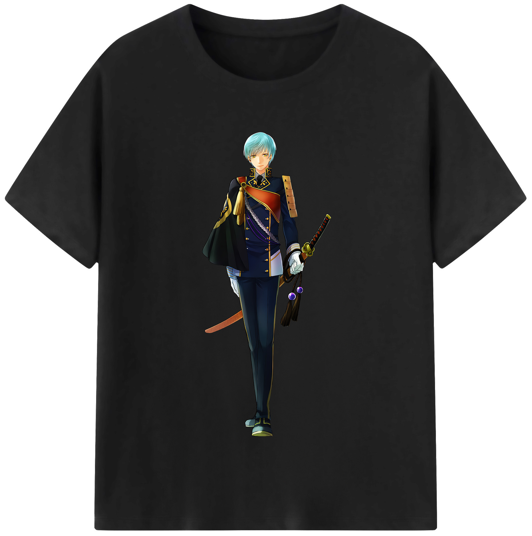 （画像用） 刀剣乱舞 Touken Ranbu レディースカジュアルプリントTシャツ（綿100％）