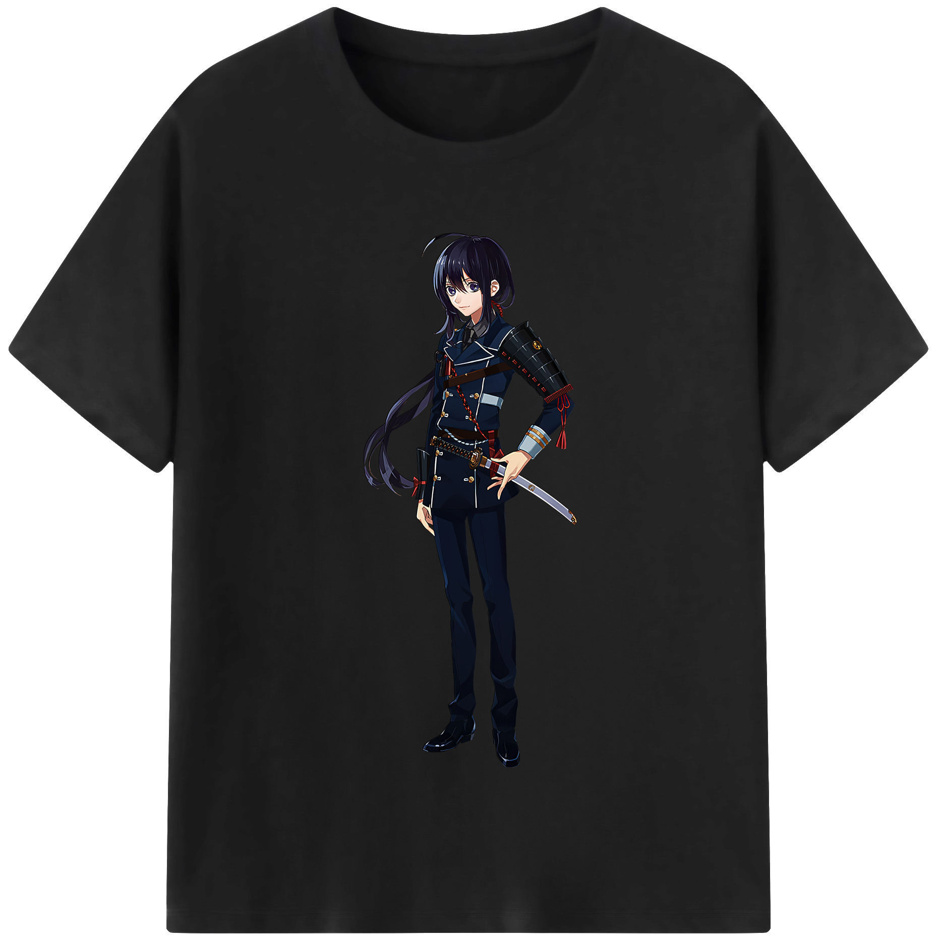 （画像用） 刀剣乱舞 Touken Ranbu レディースカジュアルプリントTシャツ（綿100％）
