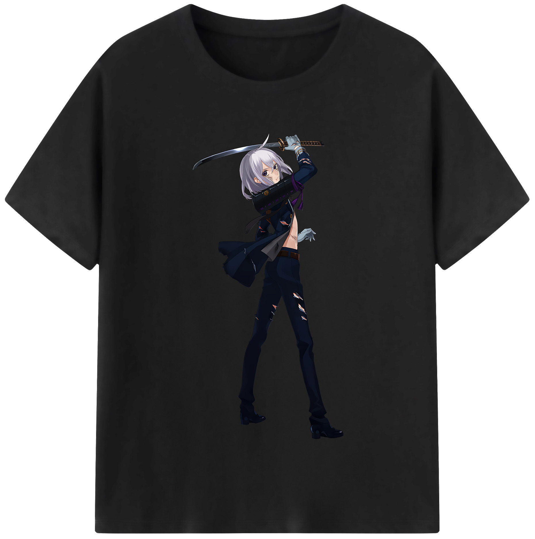 （画像用） 刀剣乱舞 Touken Ranbu レディースカジュアルプリントTシャツ（綿100％）