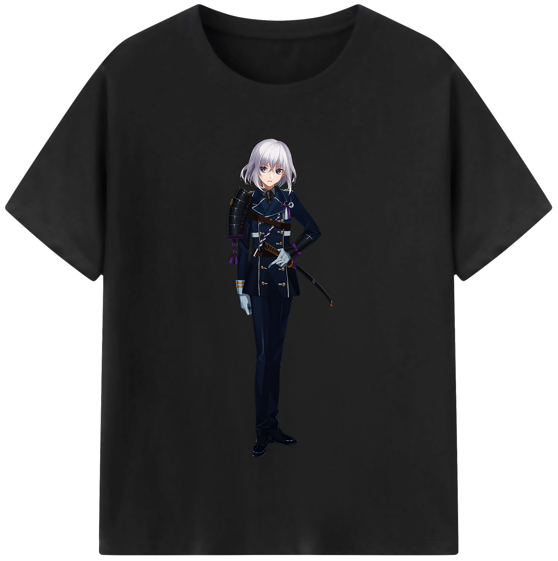 （画像用） 刀剣乱舞 Touken Ranbu レディースカジュアルプリントTシャツ（綿100％）
