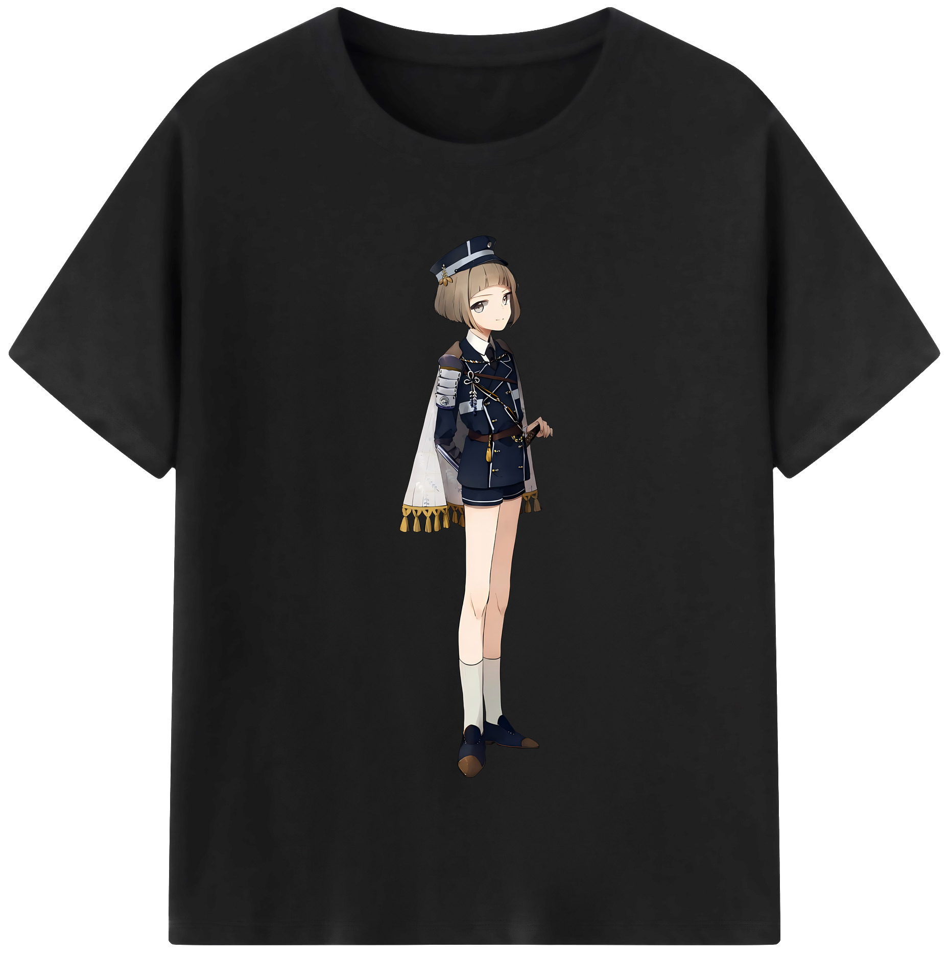 （画像用） 刀剣乱舞 Touken Ranbu レディースカジュアルプリントTシャツ（綿100％）