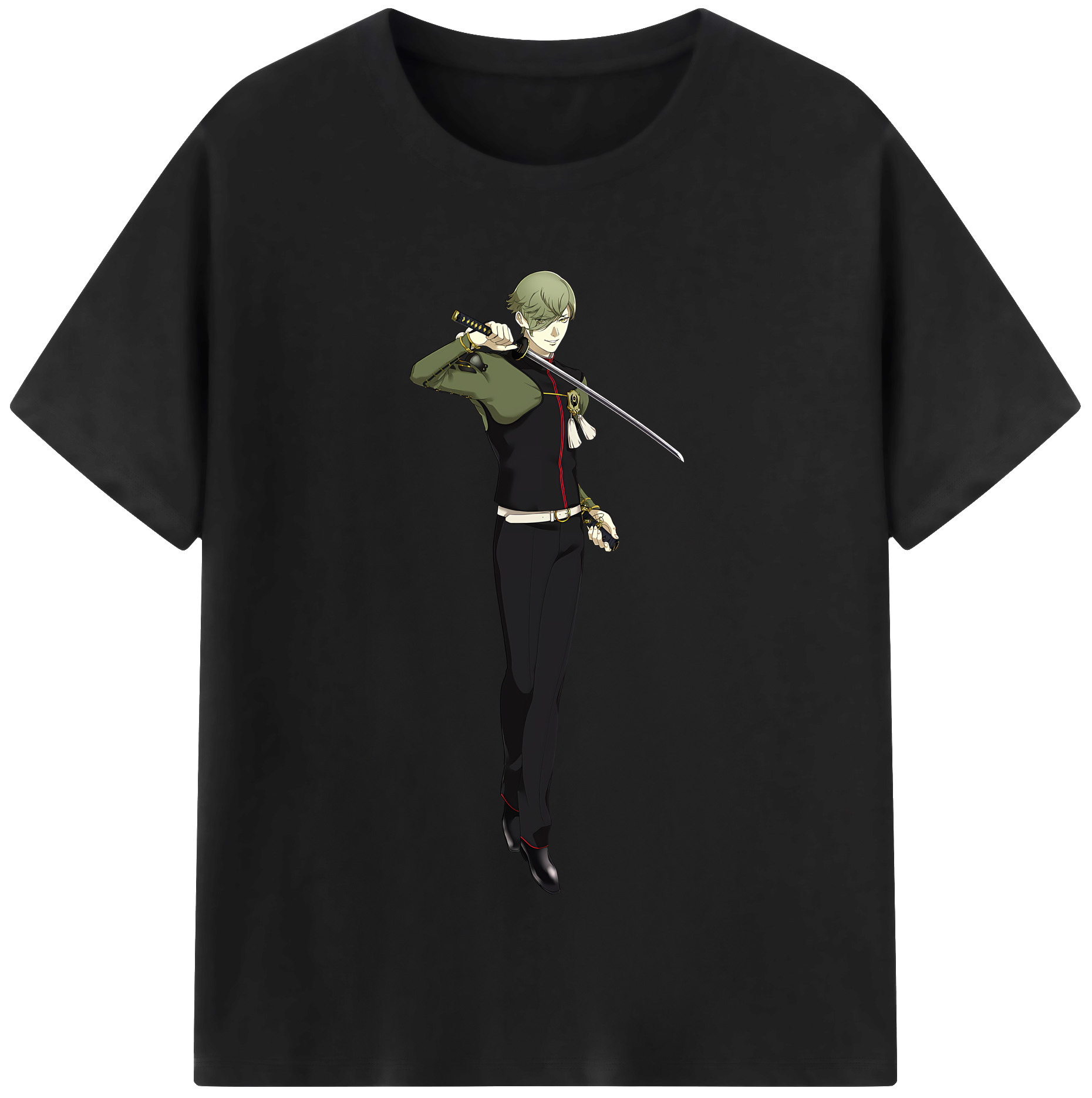 （画像用） 刀剣乱舞 Touken Ranbu レディースカジュアルプリントTシャツ（綿100％）