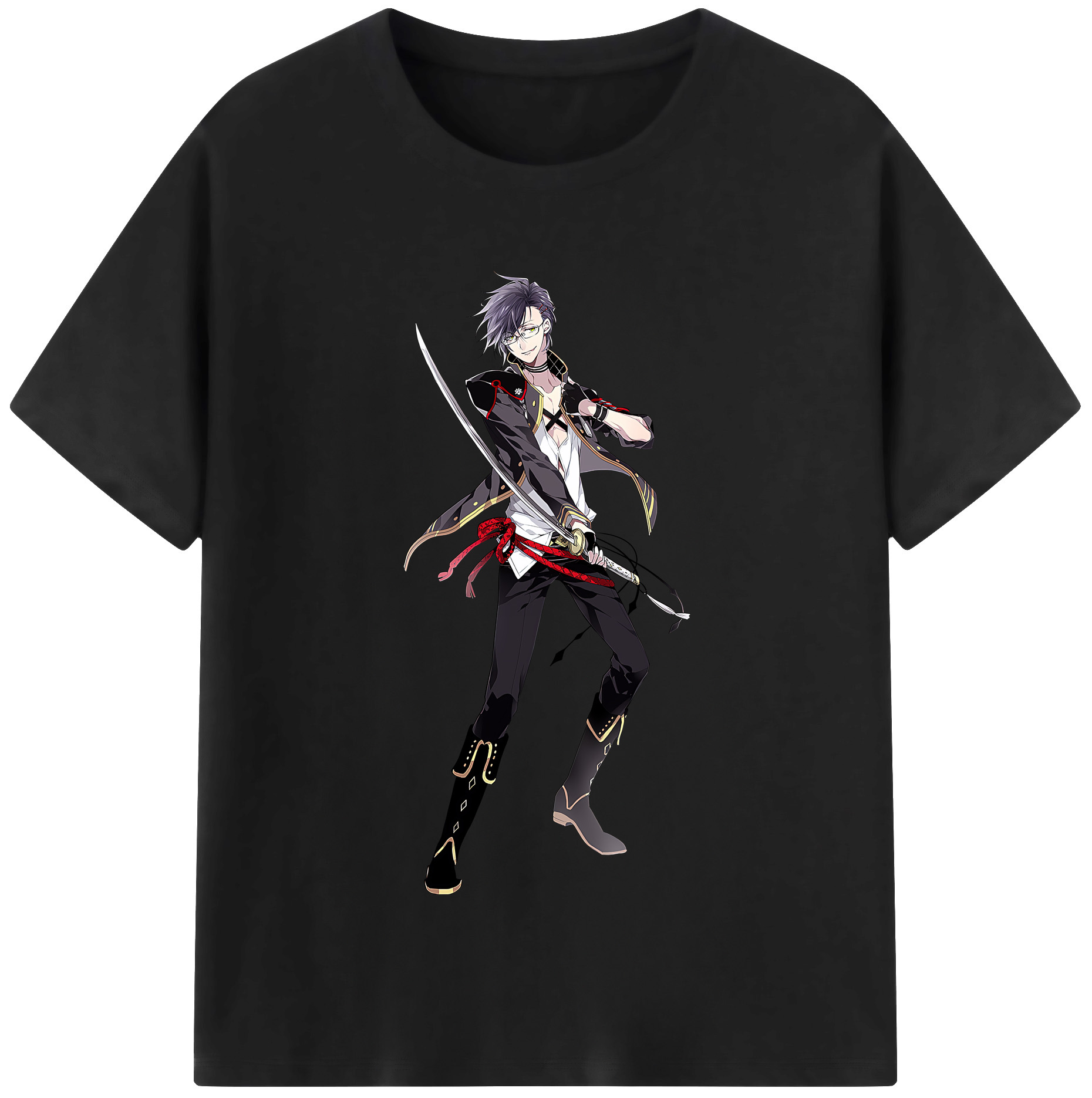 （画像用） 刀剣乱舞 Touken Ranbu レディースカジュアルプリントTシャツ（綿100％）