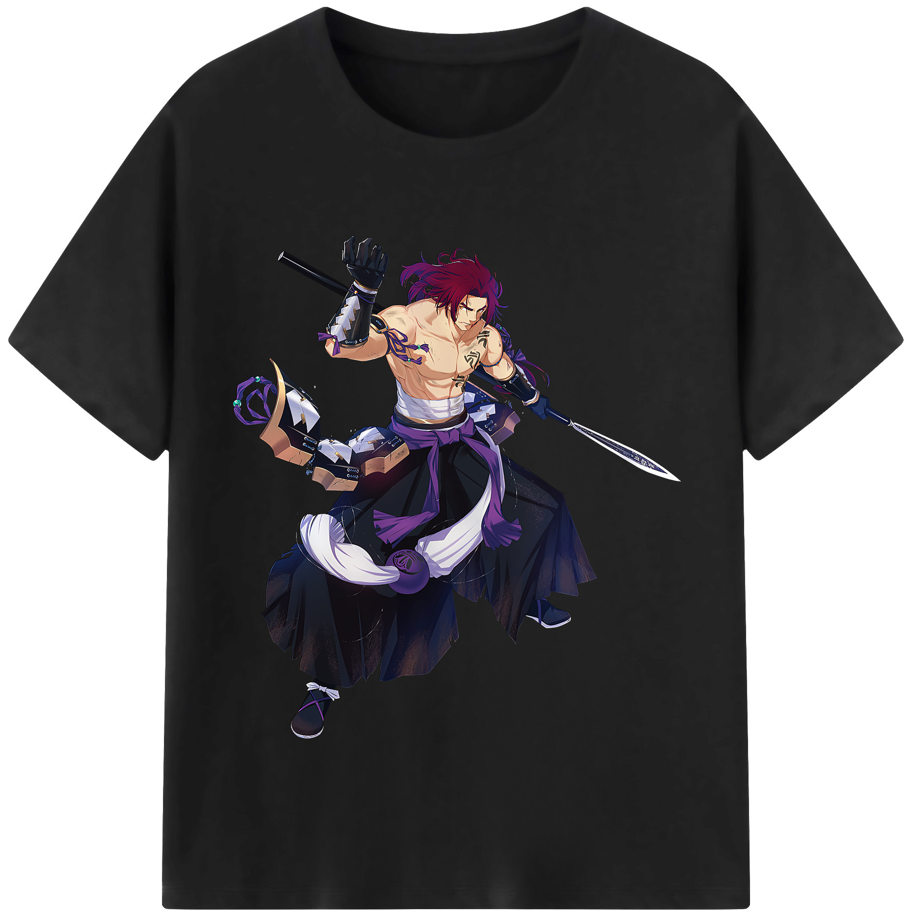 （画像用） 刀剣乱舞 Touken Ranbu レディースカジュアルプリントTシャツ（綿100％）