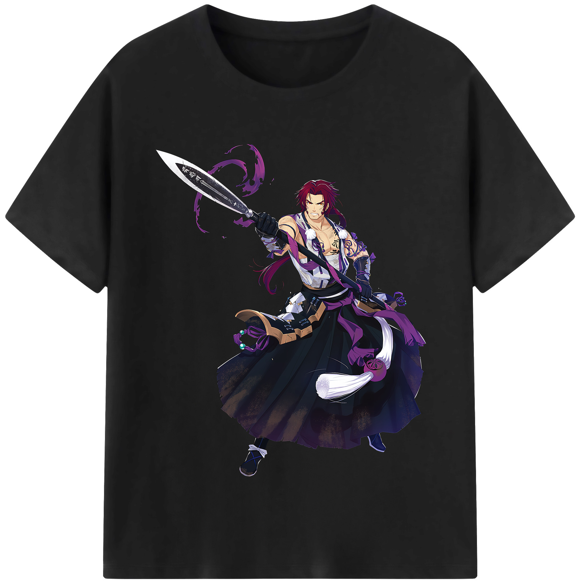 （画像用） 刀剣乱舞 Touken Ranbu レディースカジュアルプリントTシャツ（綿100％）