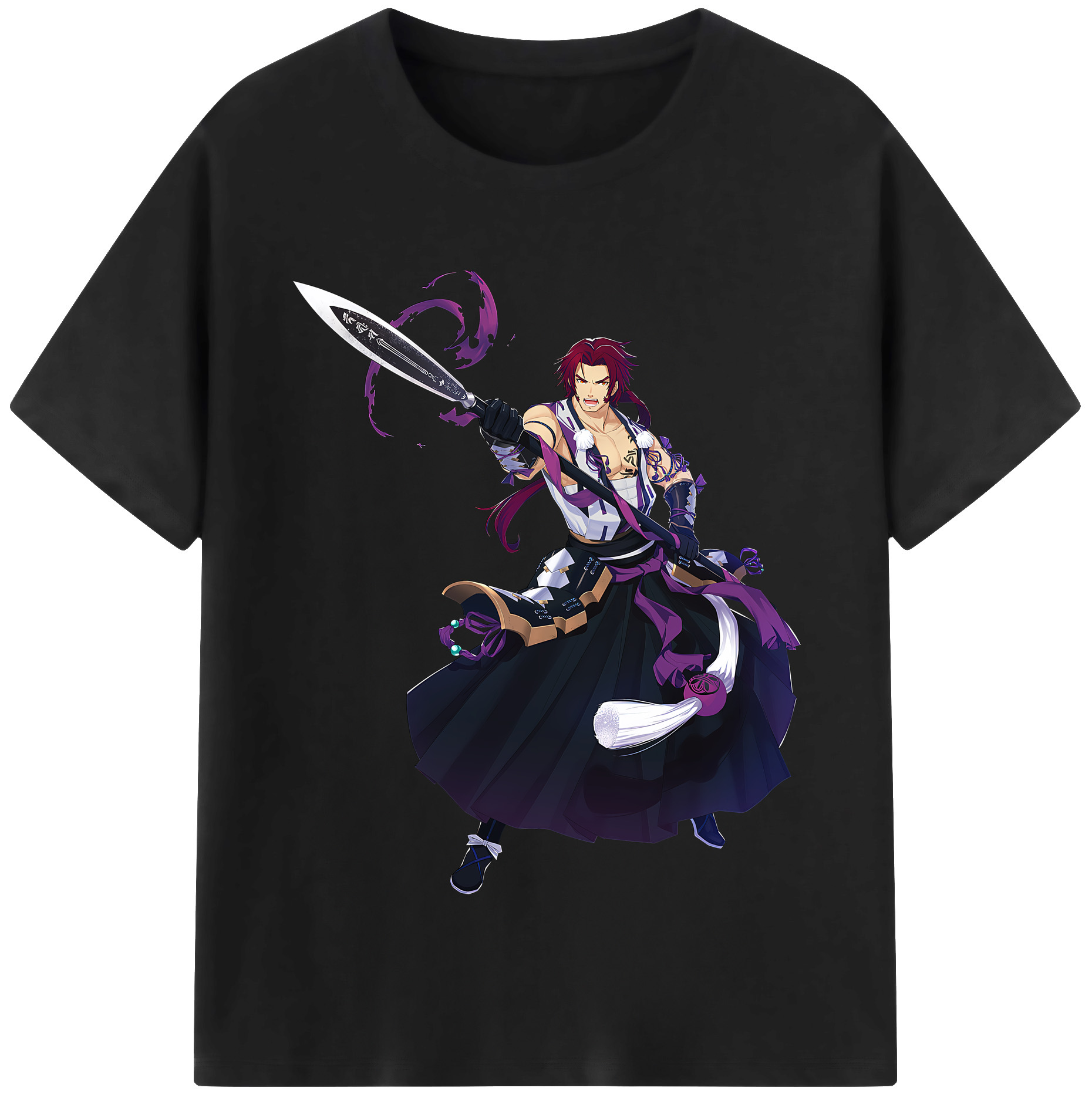 （画像用） 刀剣乱舞 Touken Ranbu レディースカジュアルプリントTシャツ（綿100％）