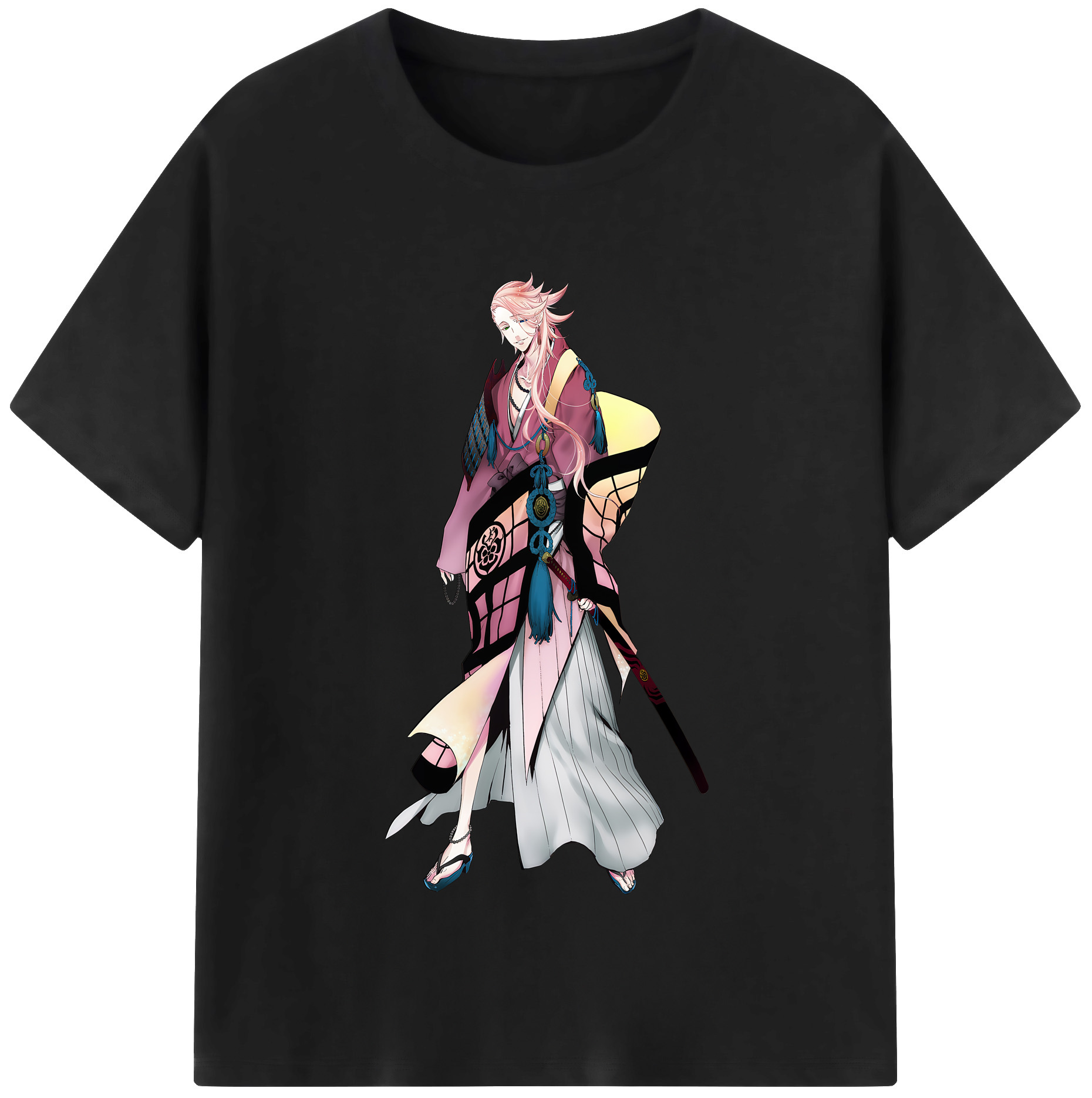 （画像用） 刀剣乱舞 Touken Ranbu レディースカジュアルプリントTシャツ（綿100％）