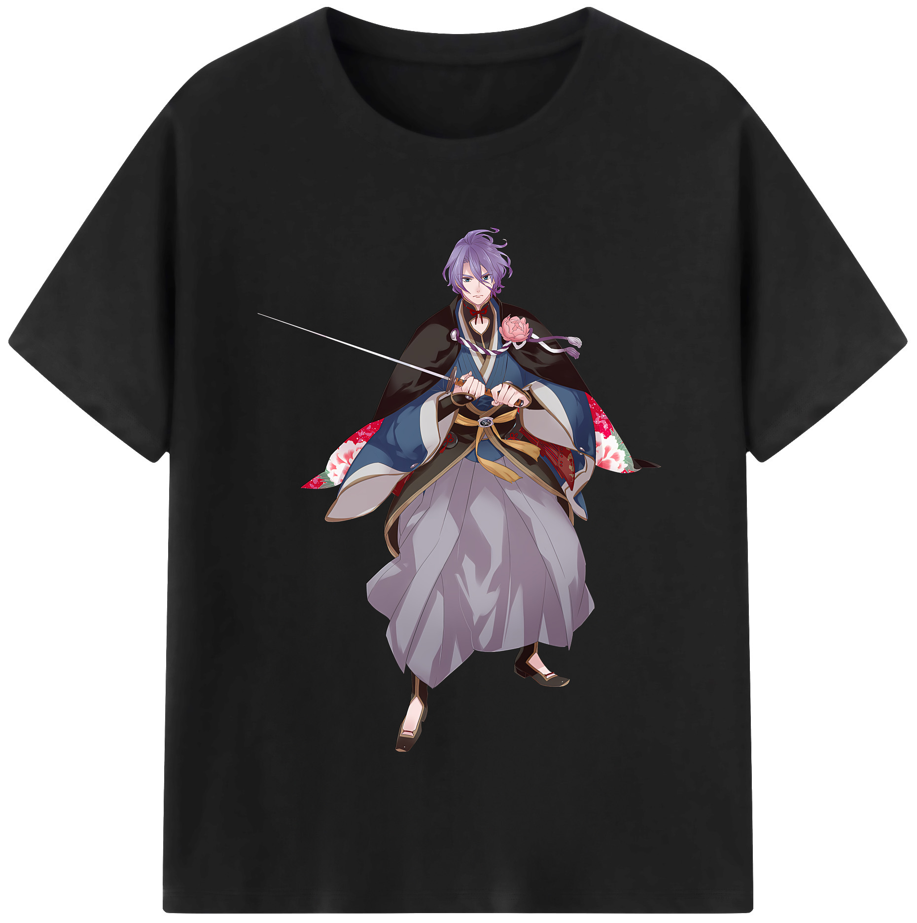 （画像用） 刀剣乱舞 Touken Ranbu レディースカジュアルプリントTシャツ（綿100％）