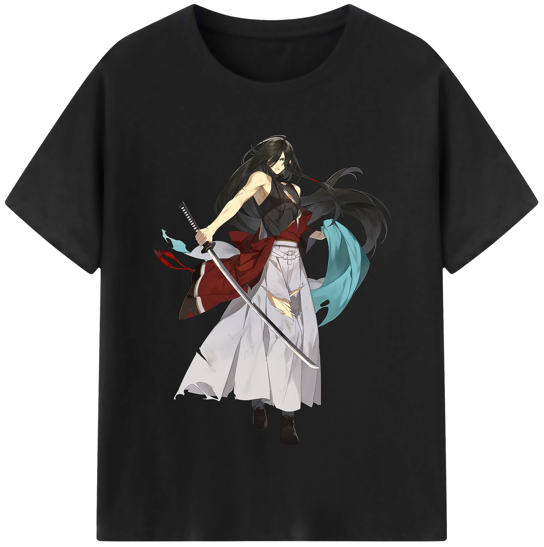 （画像用） 刀剣乱舞 Touken Ranbu レディースカジュアルプリントTシャツ（綿100％）