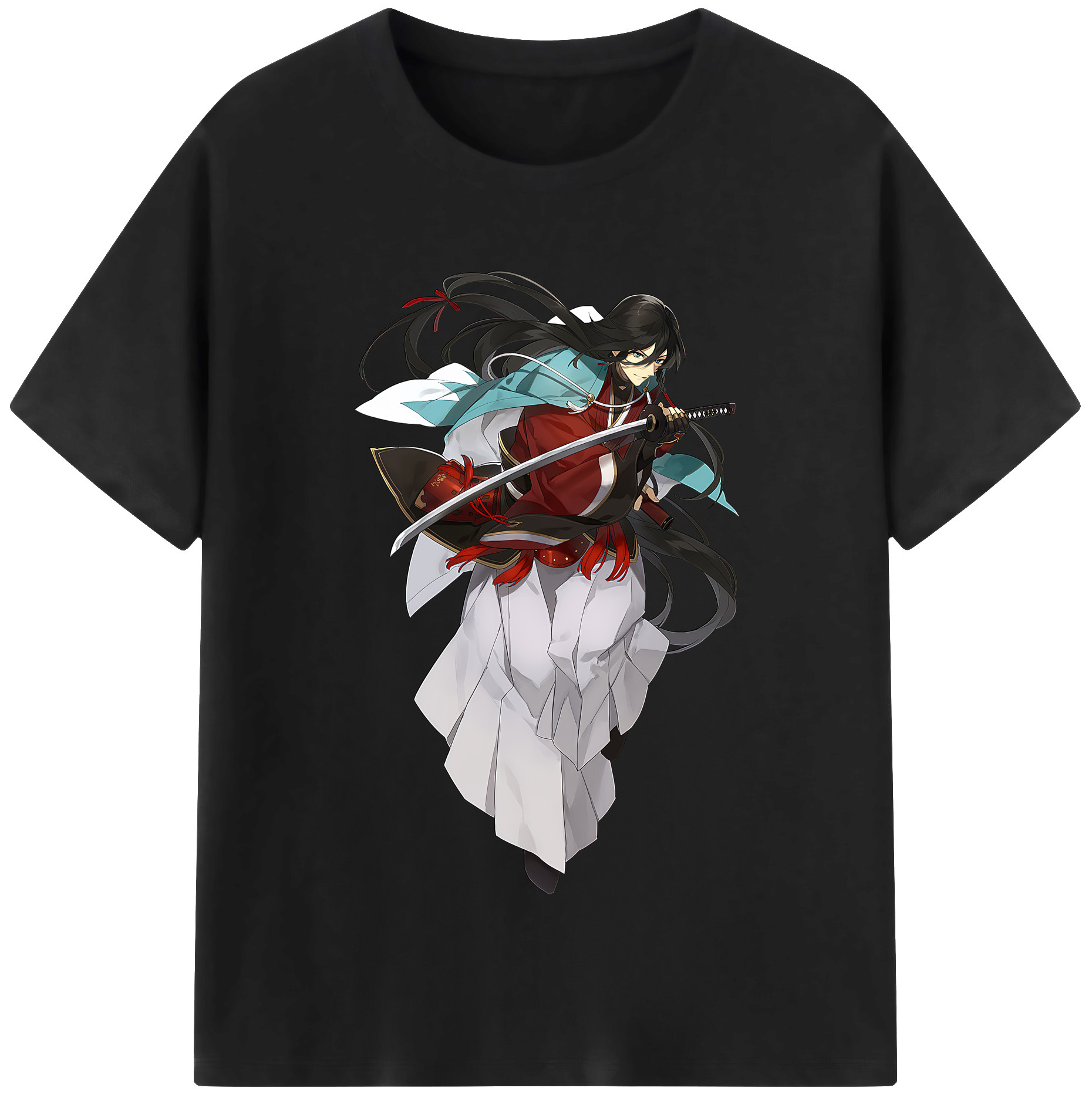 （画像用） 刀剣乱舞 Touken Ranbu レディースカジュアルプリントTシャツ（綿100％）