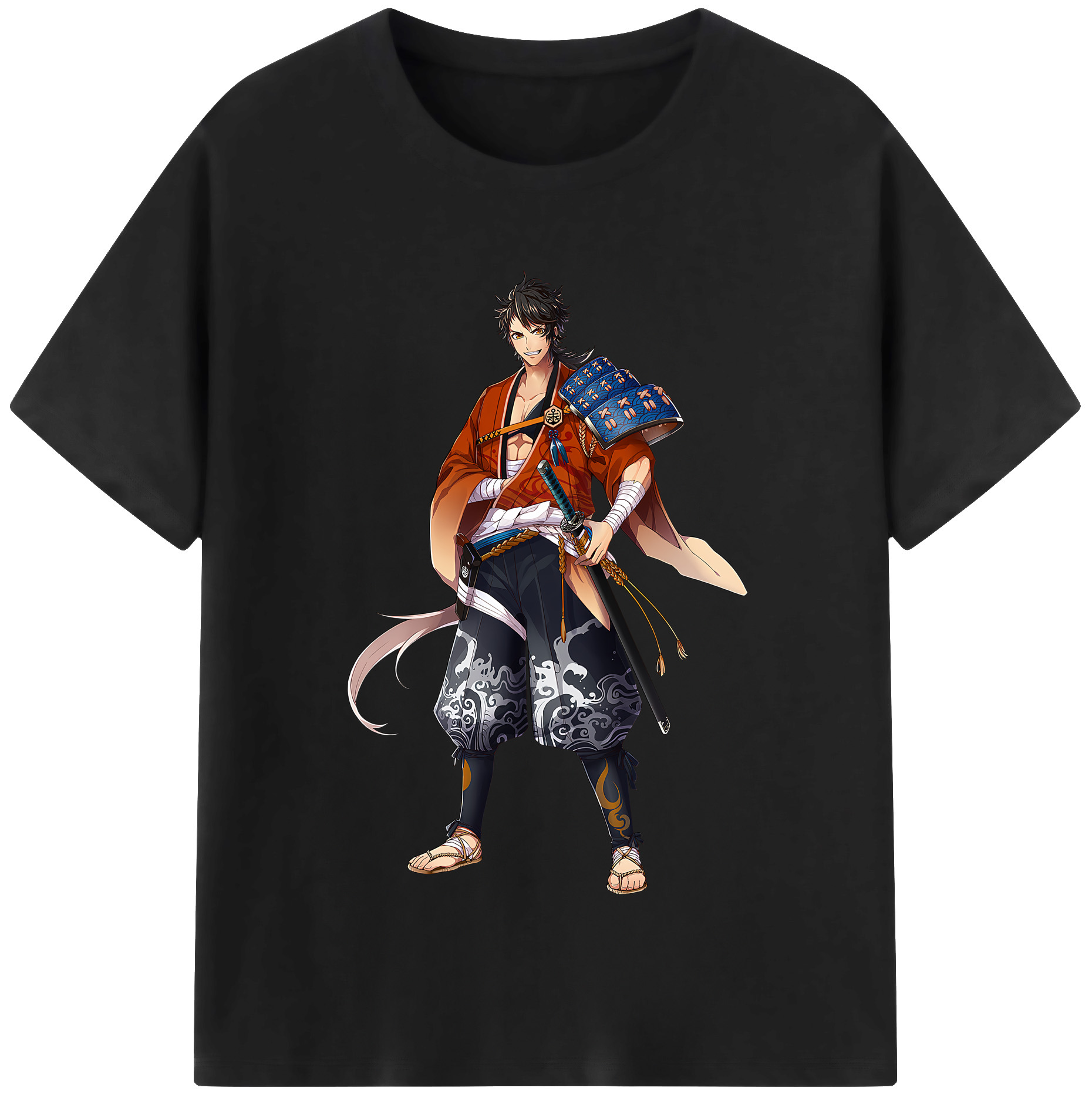 （画像用） 刀剣乱舞 Touken Ranbu レディースカジュアルプリントTシャツ（綿100％）