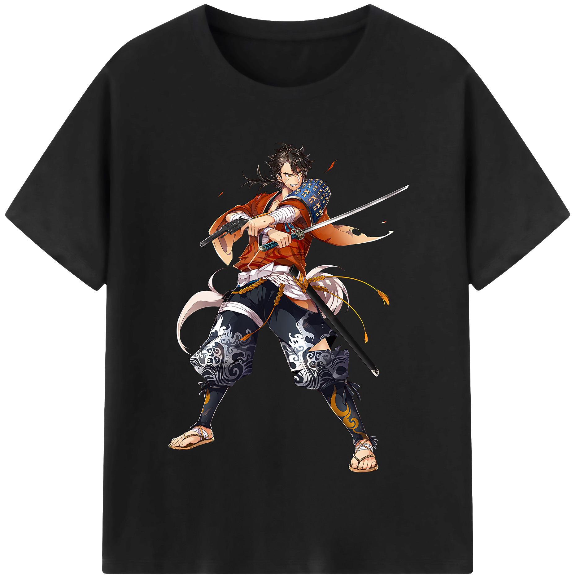 （画像用） 刀剣乱舞 Touken Ranbu レディースカジュアルプリントTシャツ（綿100％）