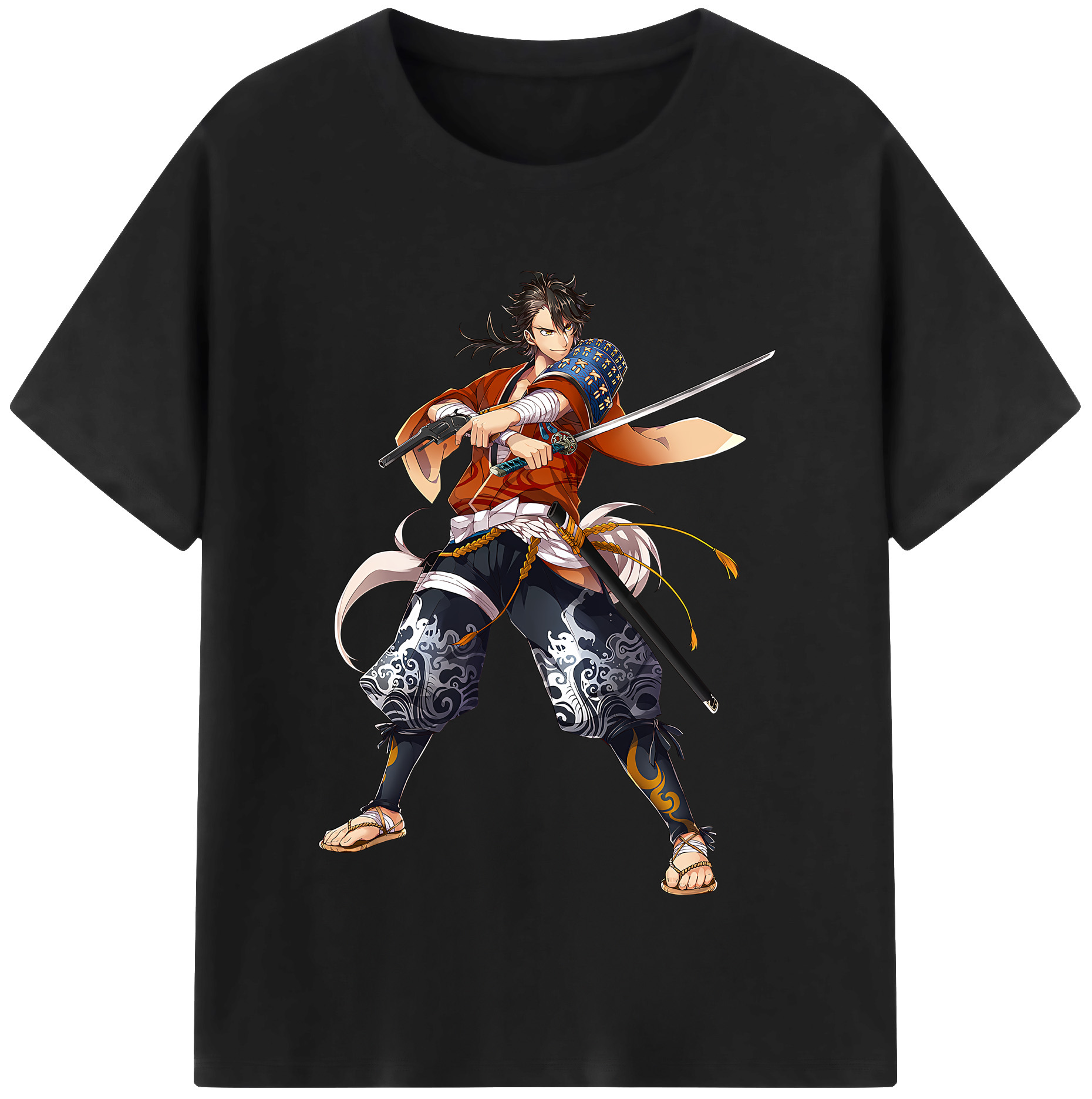 （画像用） 刀剣乱舞 Touken Ranbu レディースカジュアルプリントTシャツ（綿100％）
