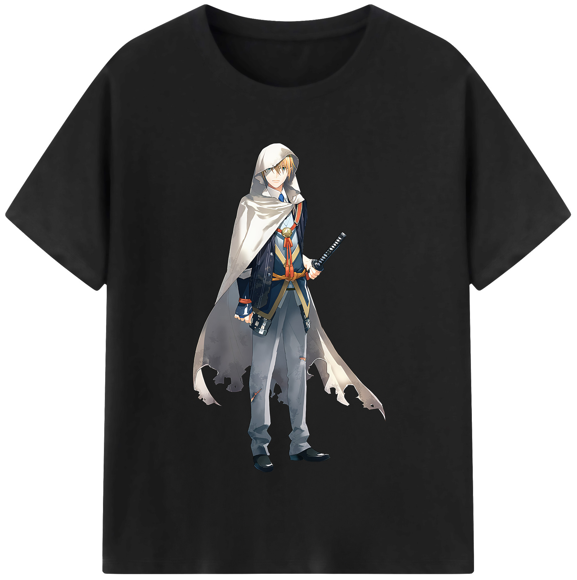 （画像用） 刀剣乱舞 Touken Ranbu レディースカジュアルプリントTシャツ（綿100％）