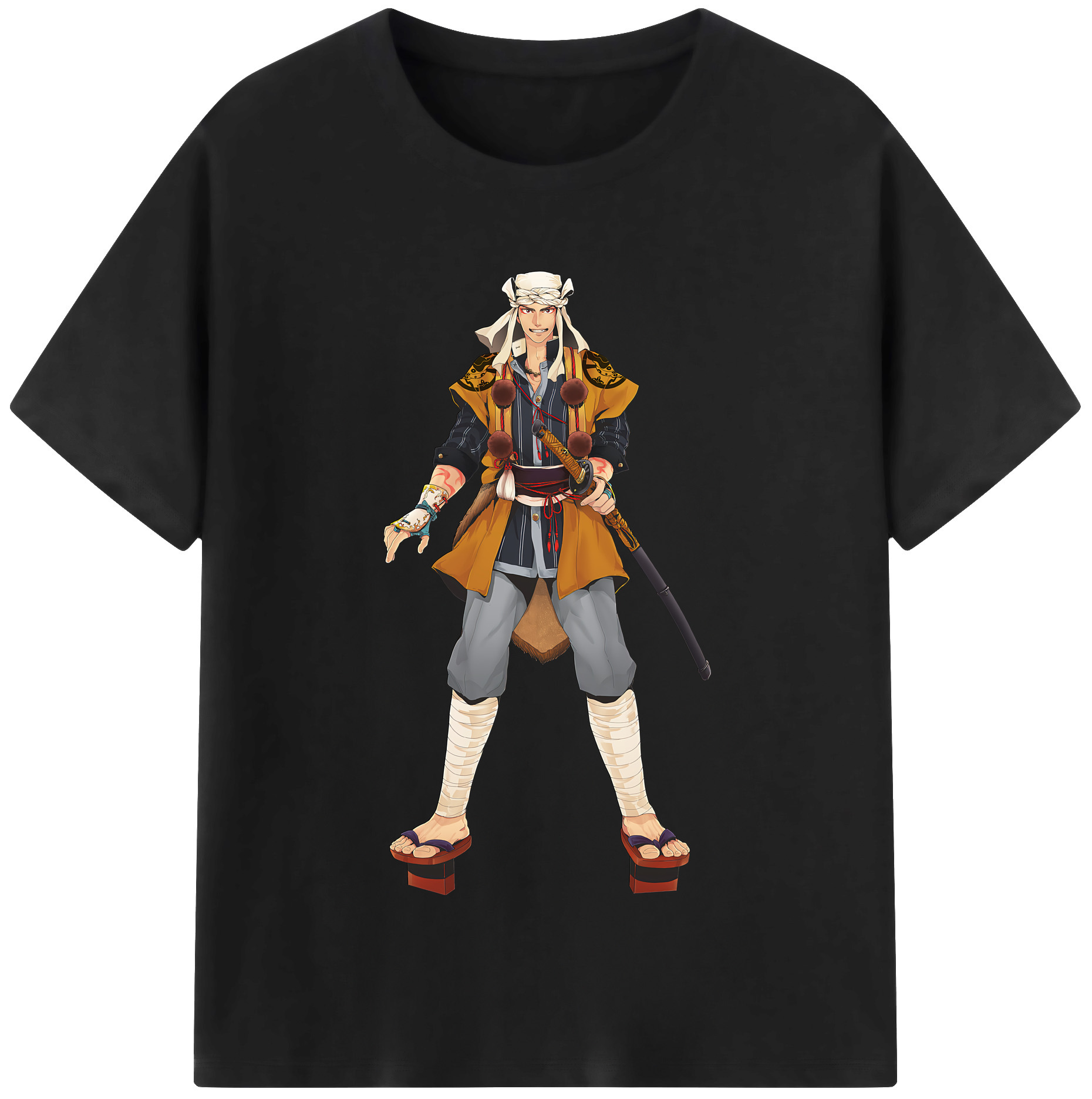 （画像用） 刀剣乱舞 Touken Ranbu レディースカジュアルプリントTシャツ（綿100％）