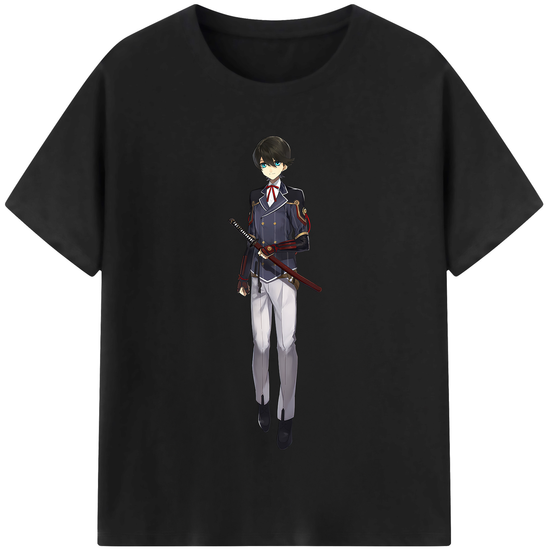 （画像用） 刀剣乱舞 Touken Ranbu レディースカジュアルプリントTシャツ（綿100％）