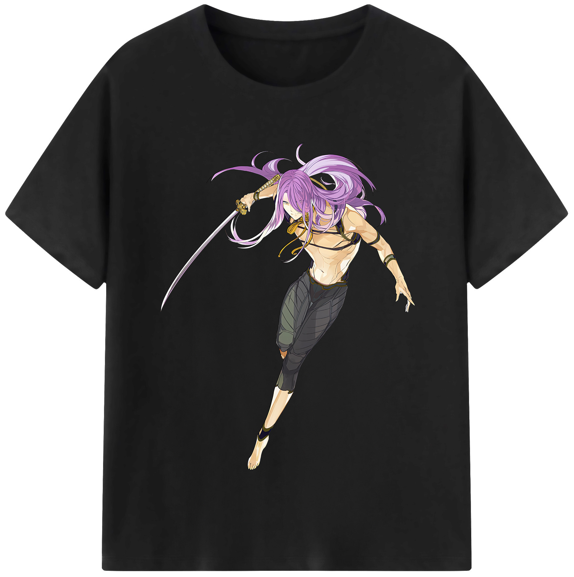 （画像用） 刀剣乱舞 Touken Ranbu レディースカジュアルプリントTシャツ（綿100％）