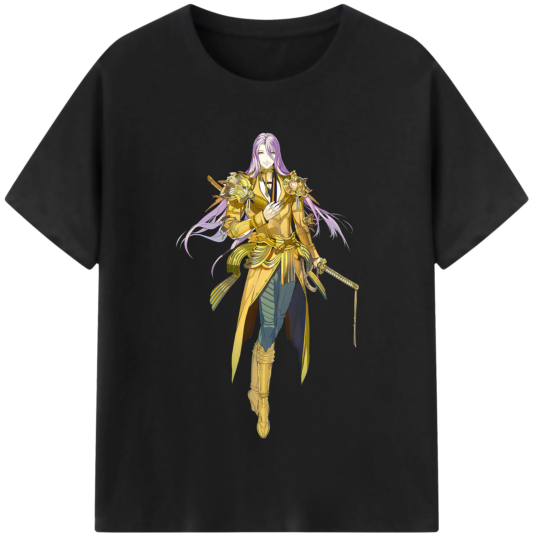 （画像用） 刀剣乱舞 Touken Ranbu レディースカジュアルプリントTシャツ（綿100％）