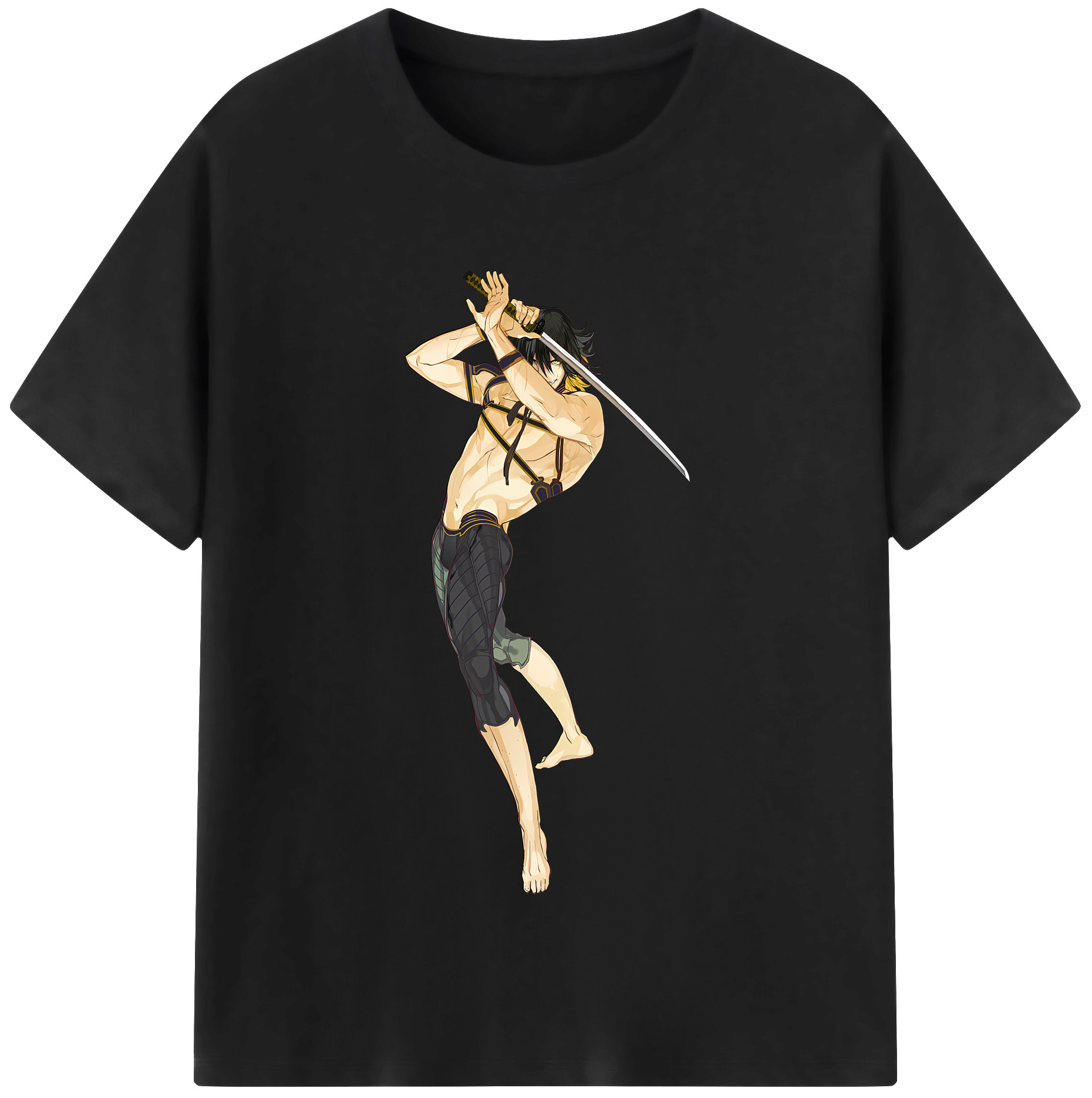 刀剣乱舞 Touken Ranbu レディースカジュアルプリントTシャツ（綿100％）