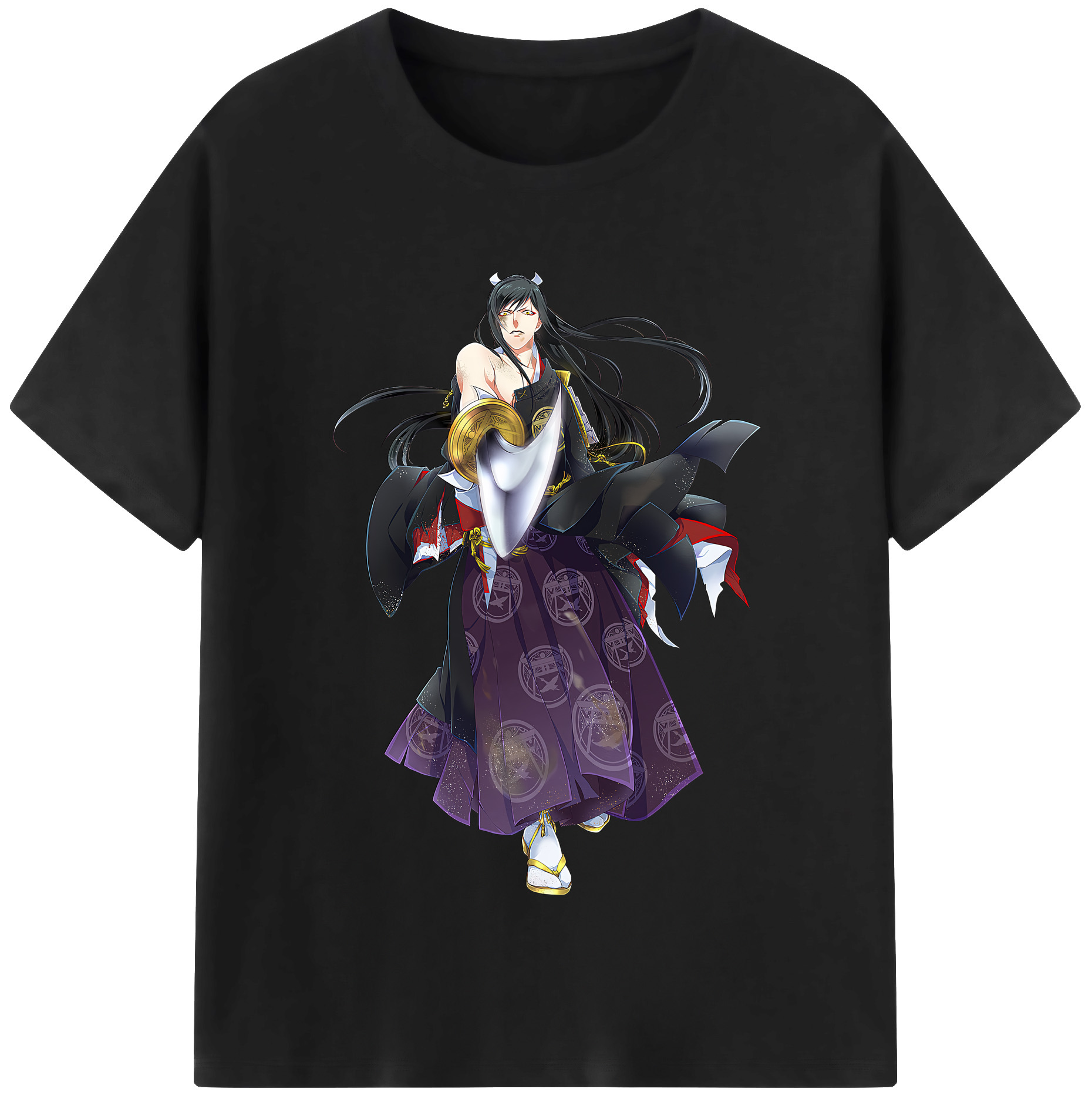（画像用） 刀剣乱舞 Touken Ranbu レディースカジュアルプリントTシャツ（綿100％）