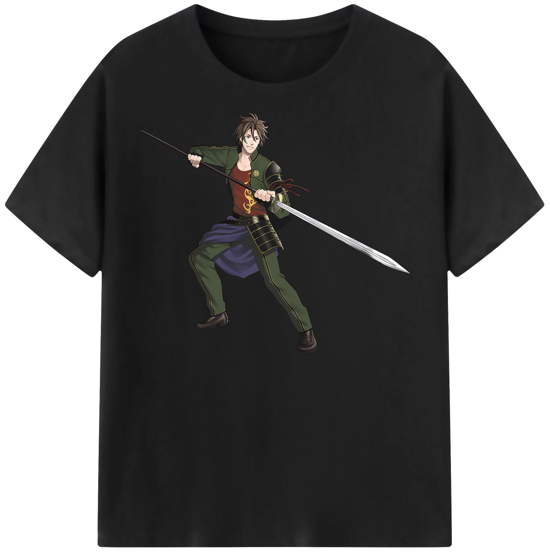 （画像用） 刀剣乱舞 Touken Ranbu レディースカジュアルプリントTシャツ（綿100％）